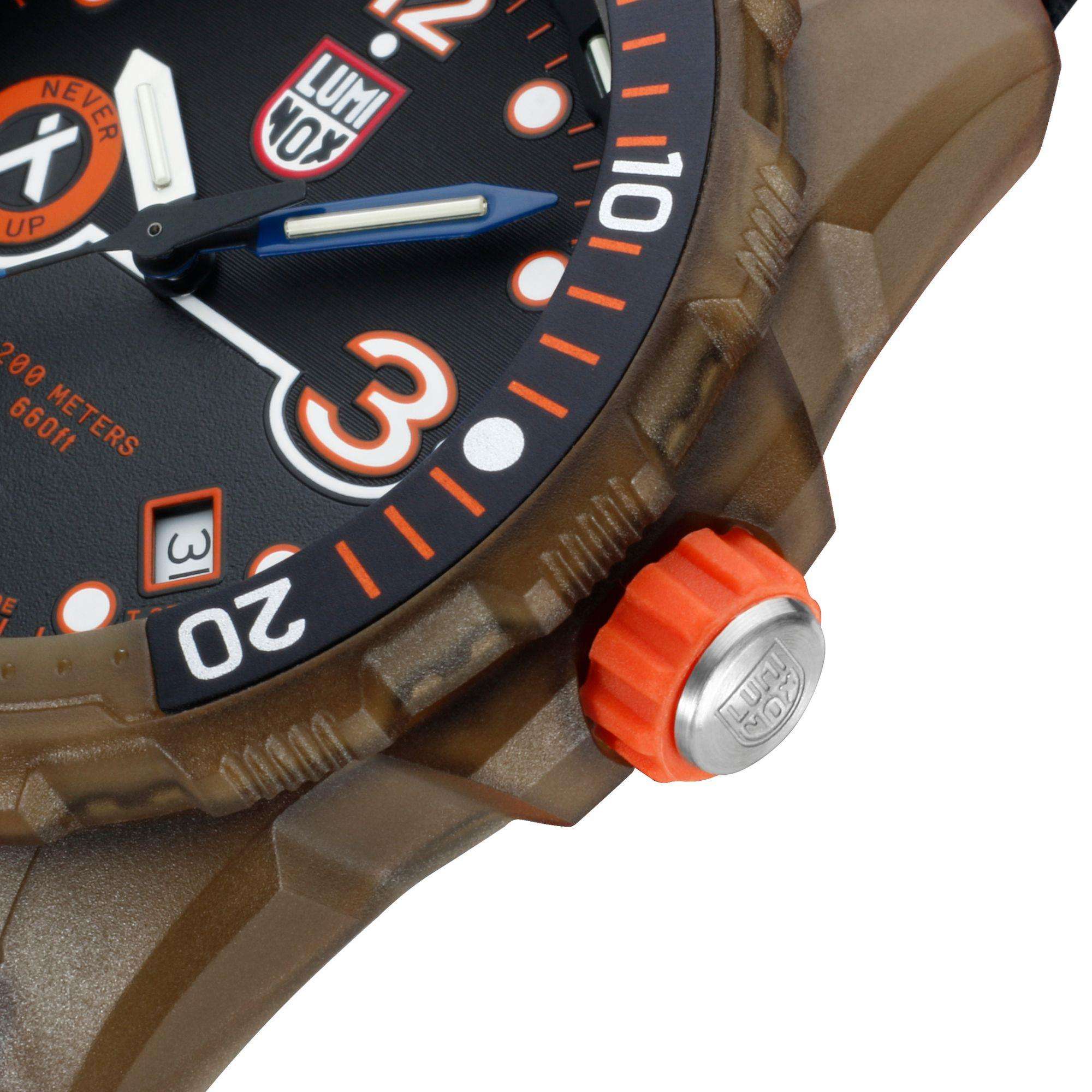 Luminox Bear Grylls Survival Sea 3720 ECO Series Black Dial Men's Watch XB.3721.ECO