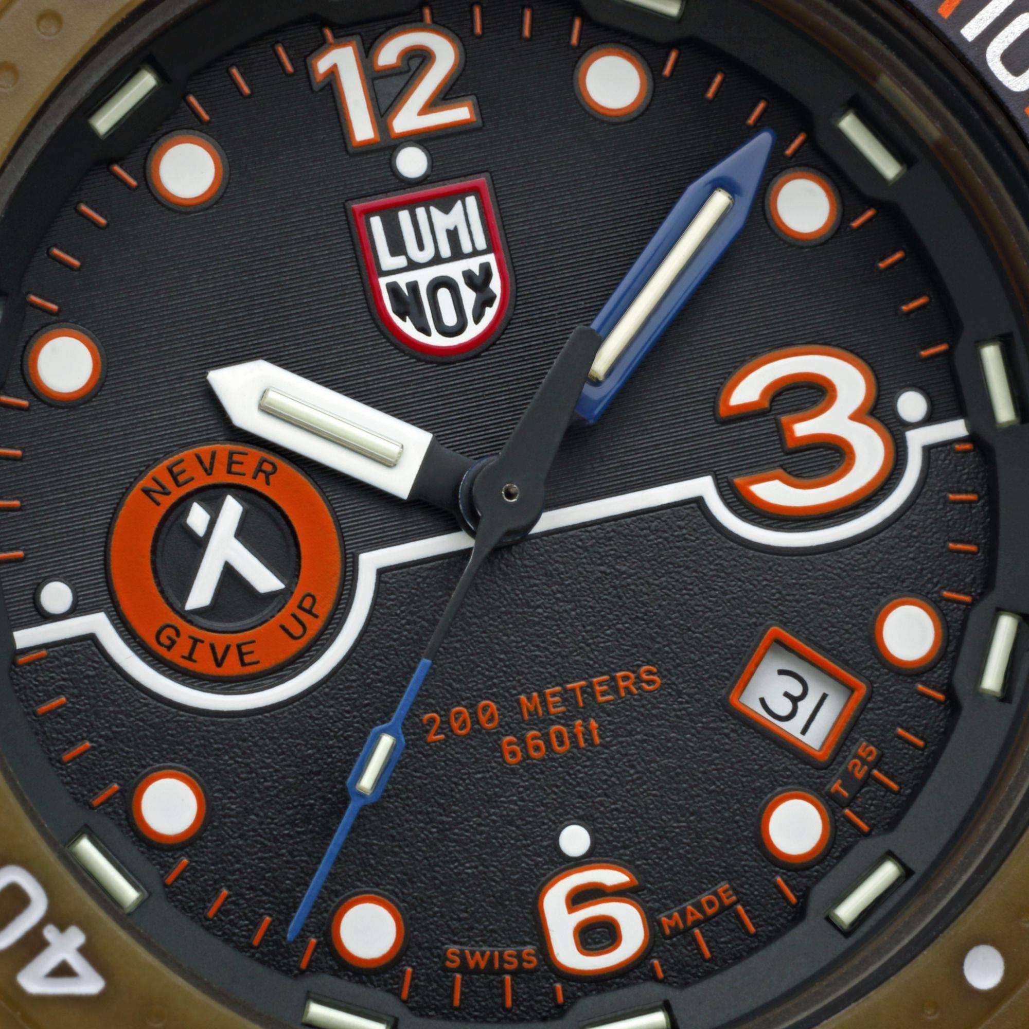 Luminox Bear Grylls Survival Sea 3720 ECO Series Black Dial Men's Watch XB.3721.ECO