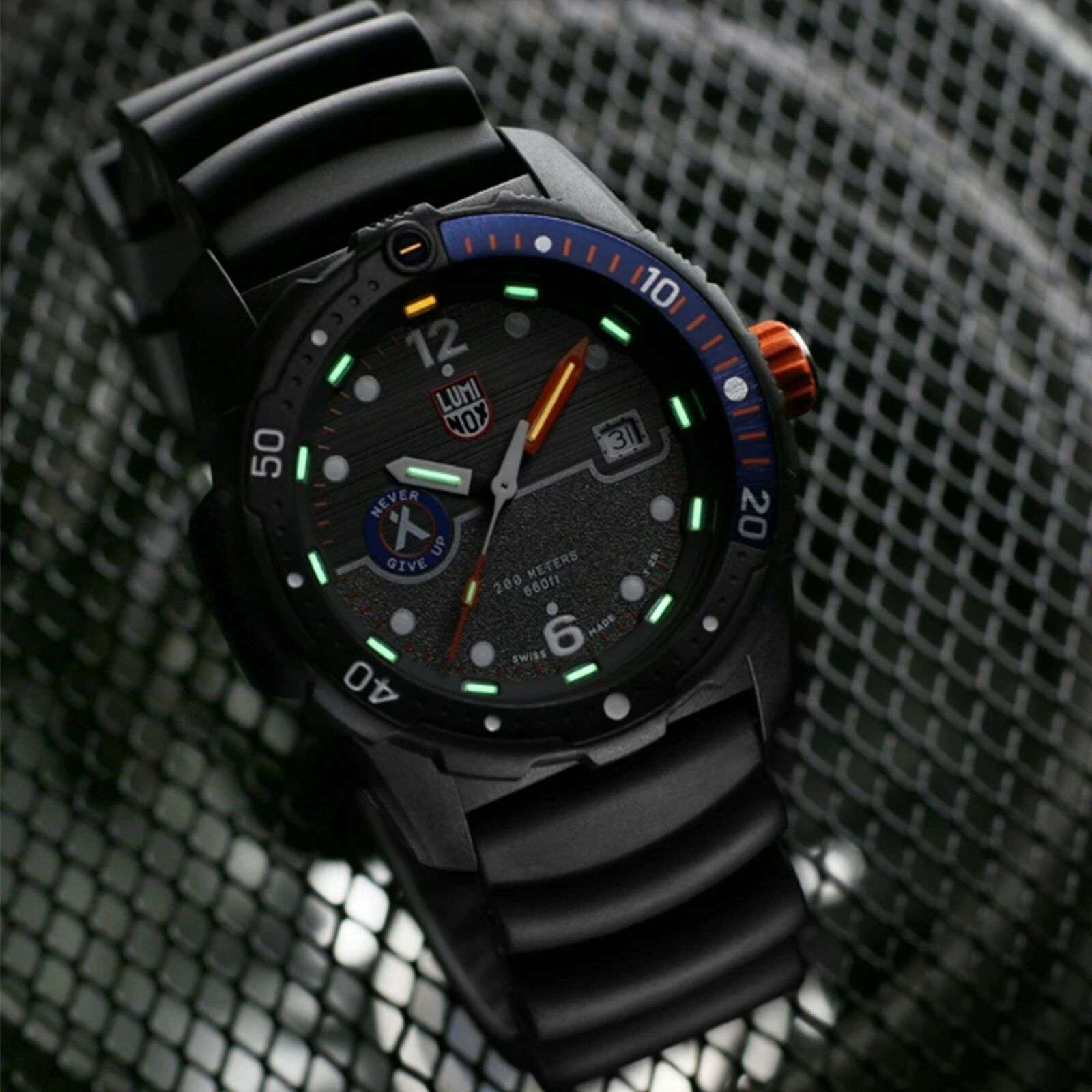 Luminox Bear Grylls Survival SEA 3720 Series Black Dial Men's Watch XB.3723