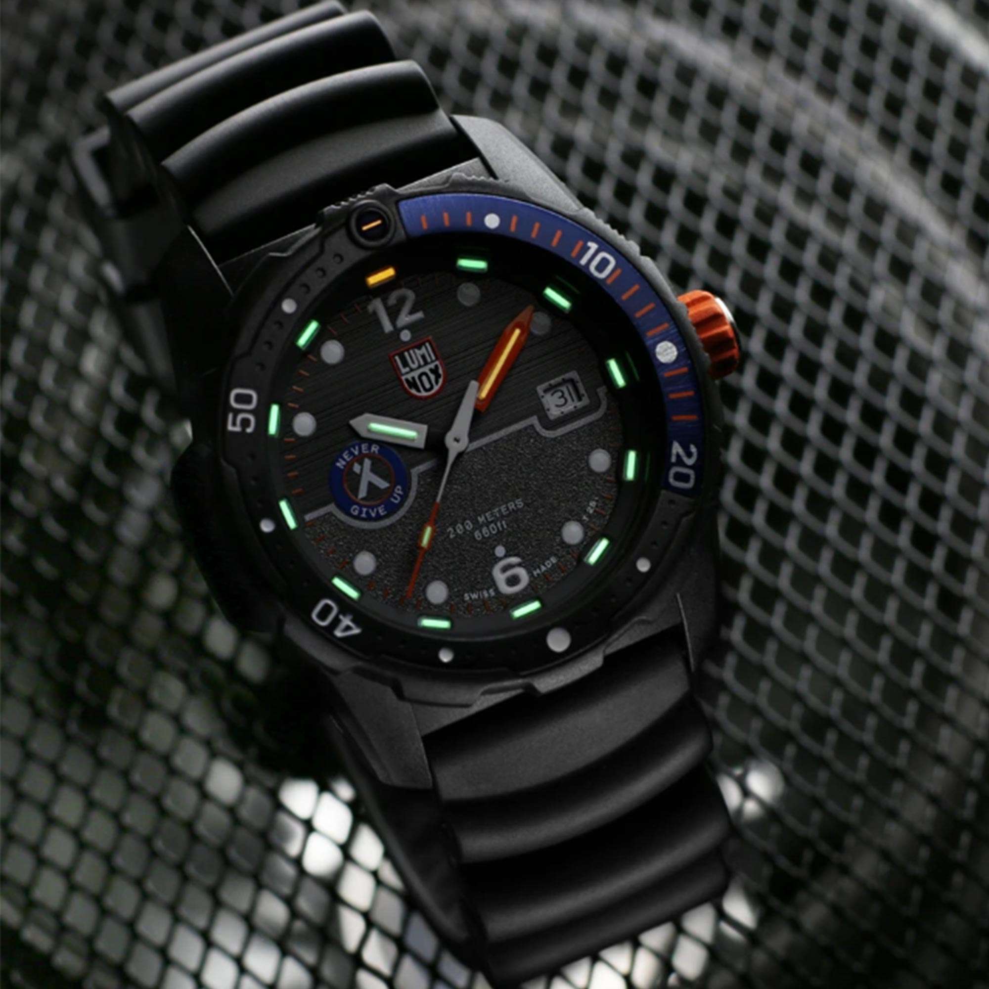 Luminox Bear Grylls Survival SEA 3720 Series Black Dial Men's Watch XB.3723