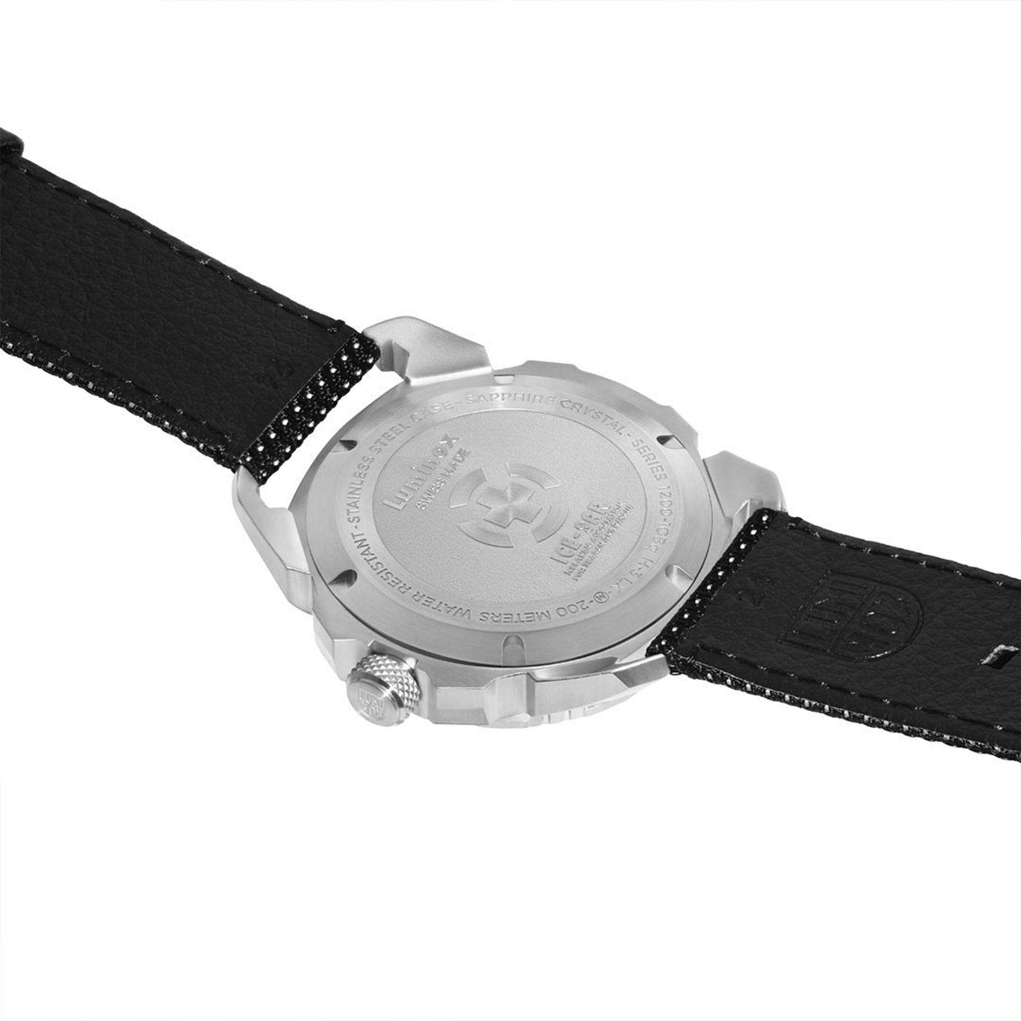 Luminox ICE-SAR Quartz Black Dial Textile Strap Men's Watch XL.1201