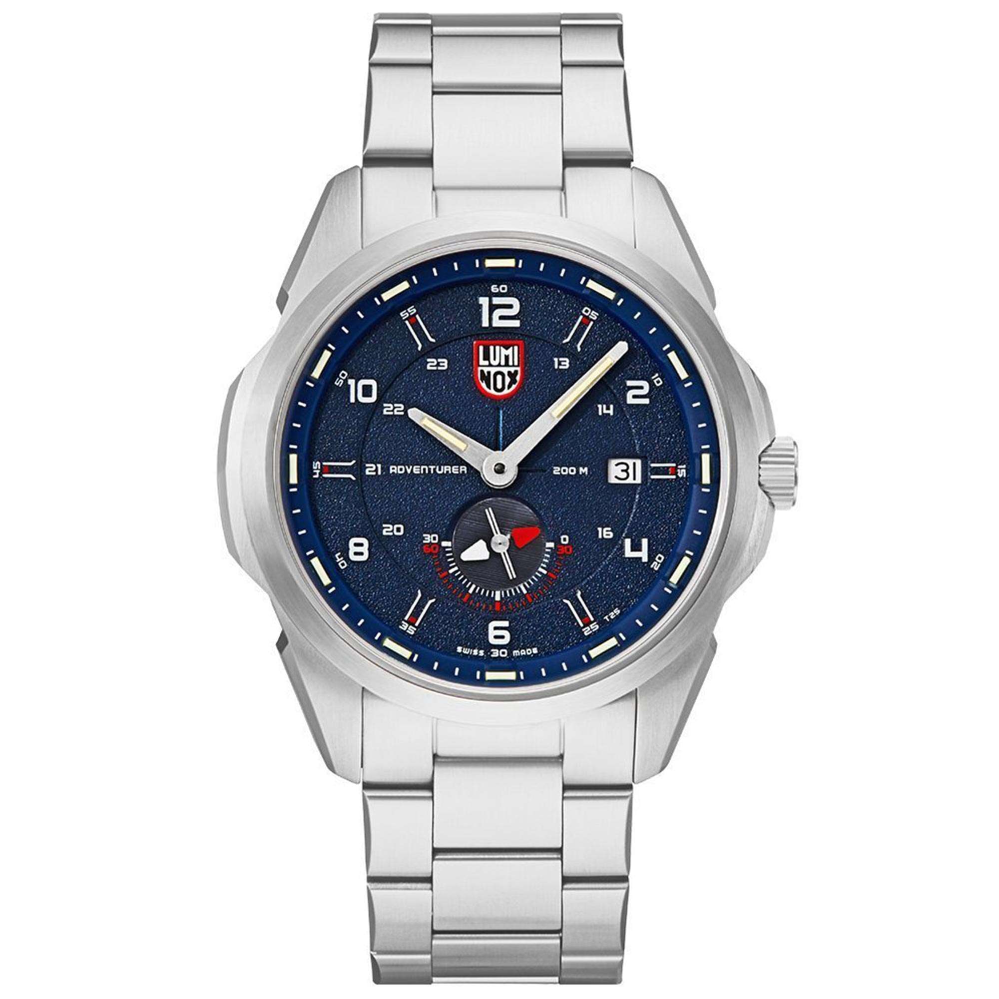 Luminox Adventurer Field Automatic Blue Dial Stainless Steel Strap Men's Watch XL.1764