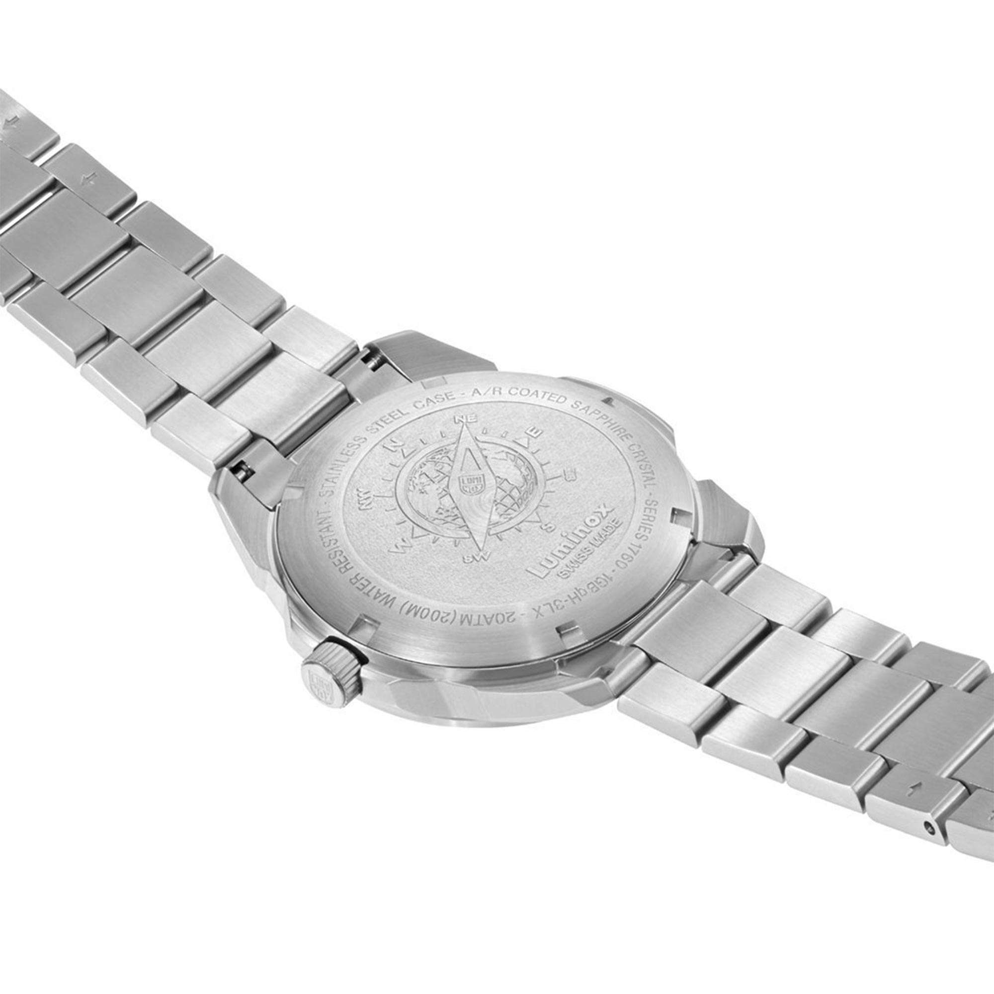 Luminox Adventurer Field Automatic Blue Dial Stainless Steel Strap Men's Watch XL.1764