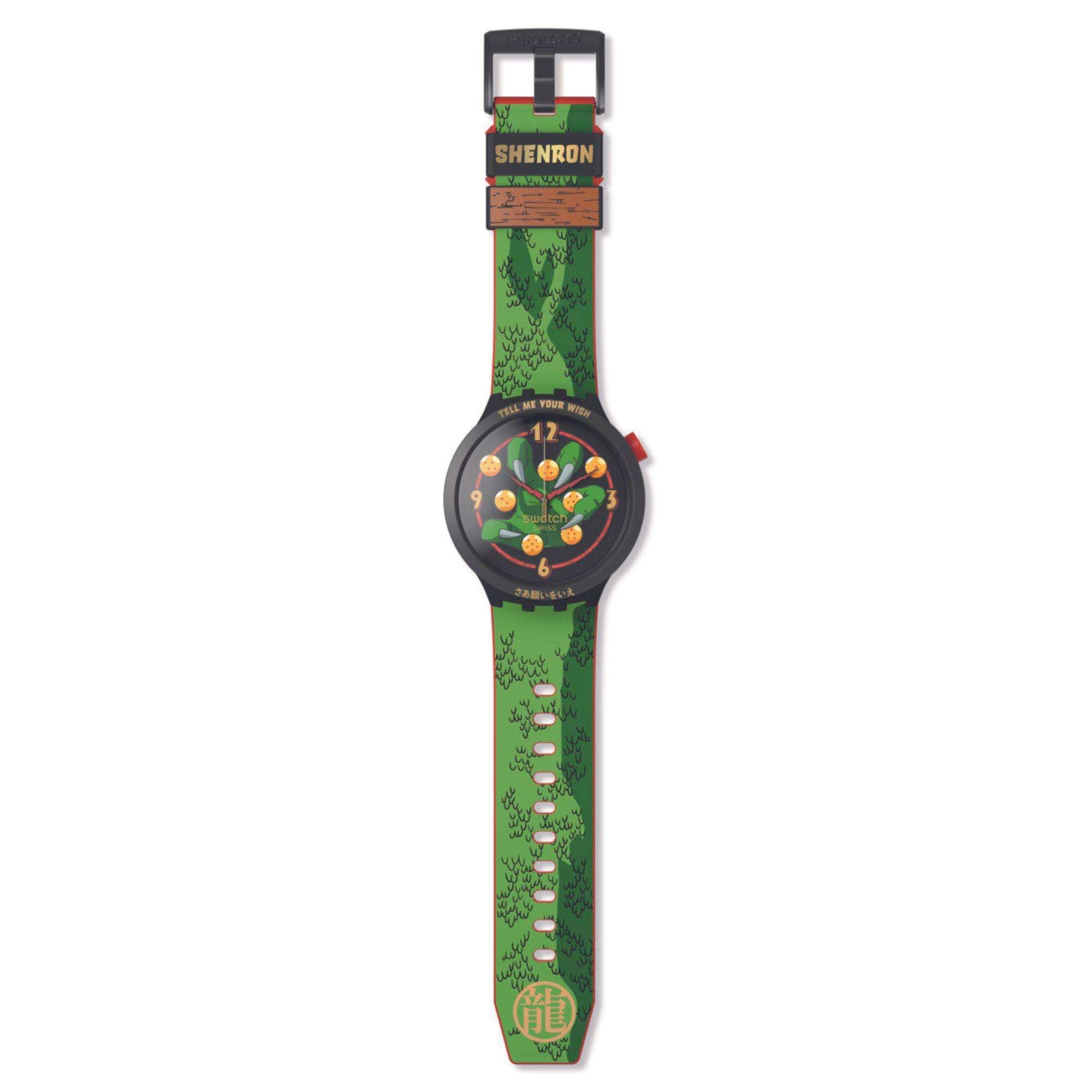 Swatch Dragon Ball Z Shenron Unisex Watch SB01Z102
