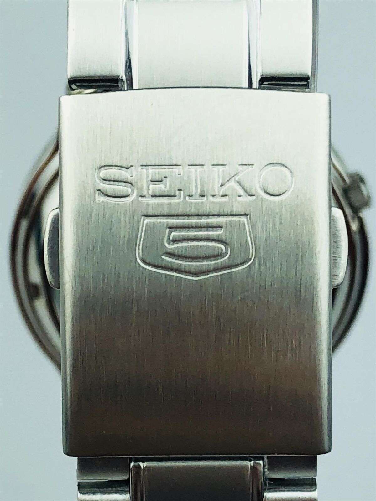 Seiko 5 Automatic Black Dial Stainless Steel Men's Watch SNK795K1