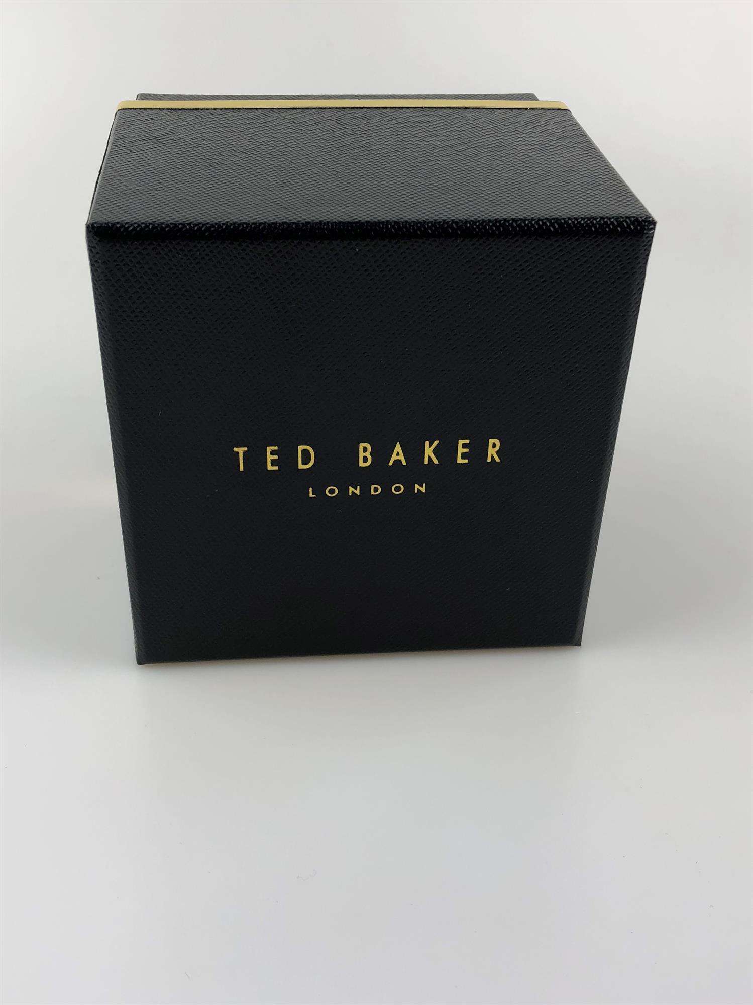 Ted Baker Connor Blue Dial Black Mesh Bracelet Men's Watch TE15062008