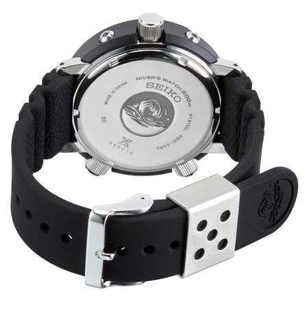 Seiko Prospex 'Arnie' Predator Solar 'Tuna' Black Dial Men's Watch SNJ025P1