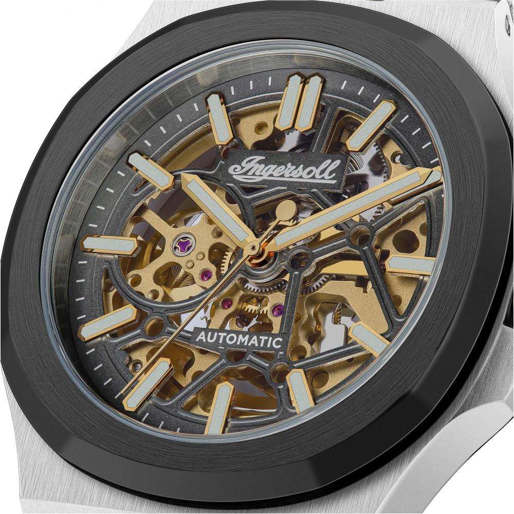 Ingersoll 1892 The Catalina Automatic Grey Dial Two Tone Stainless Steel Bracelet Men's Watch I12504