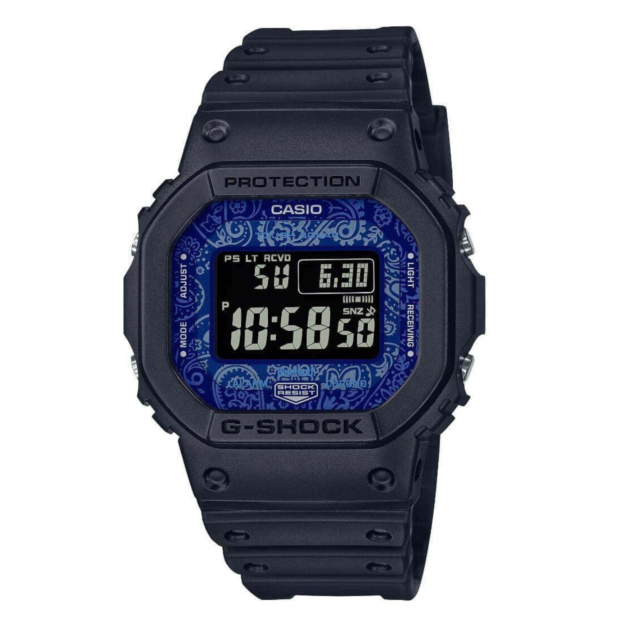 Casio G-Shock Paisley Blue Series Radio Controlled Watch GW-B5600BP-1ER