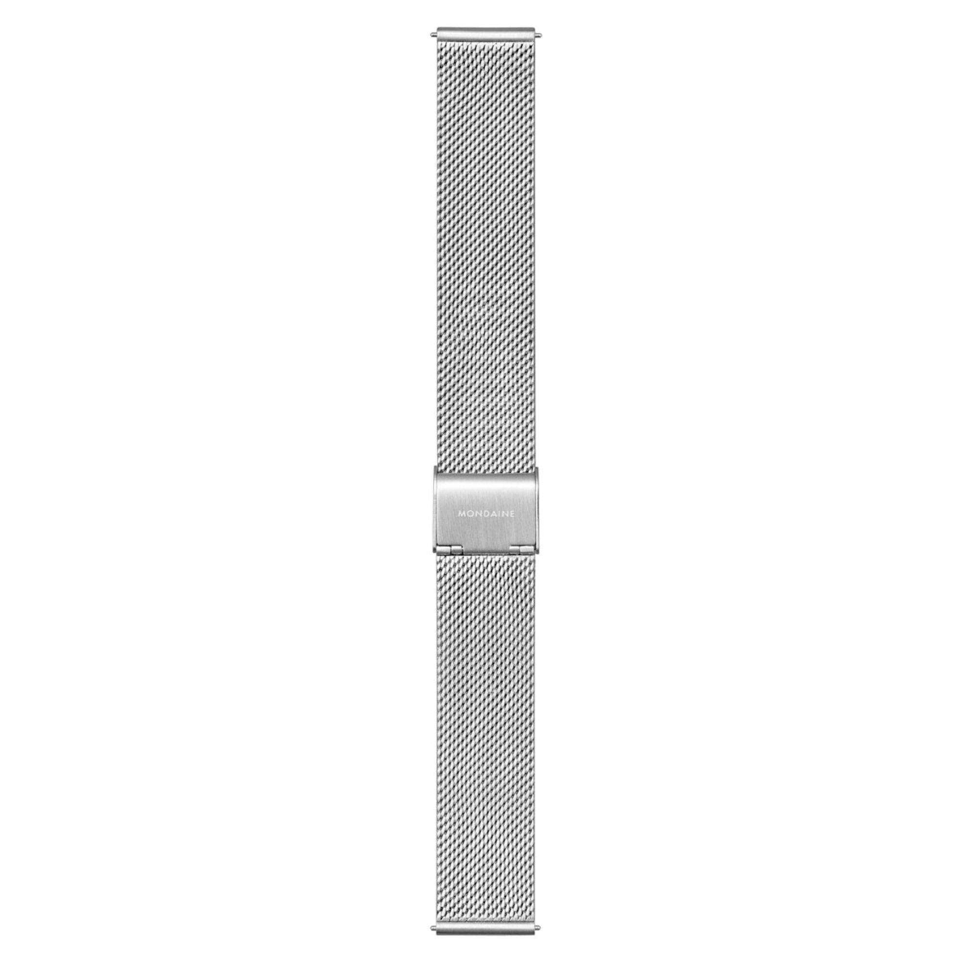 Mondaine Classic Good Gray Dial Steel Mesh Bracelet Unisex Watch A660.30314.80SBJ