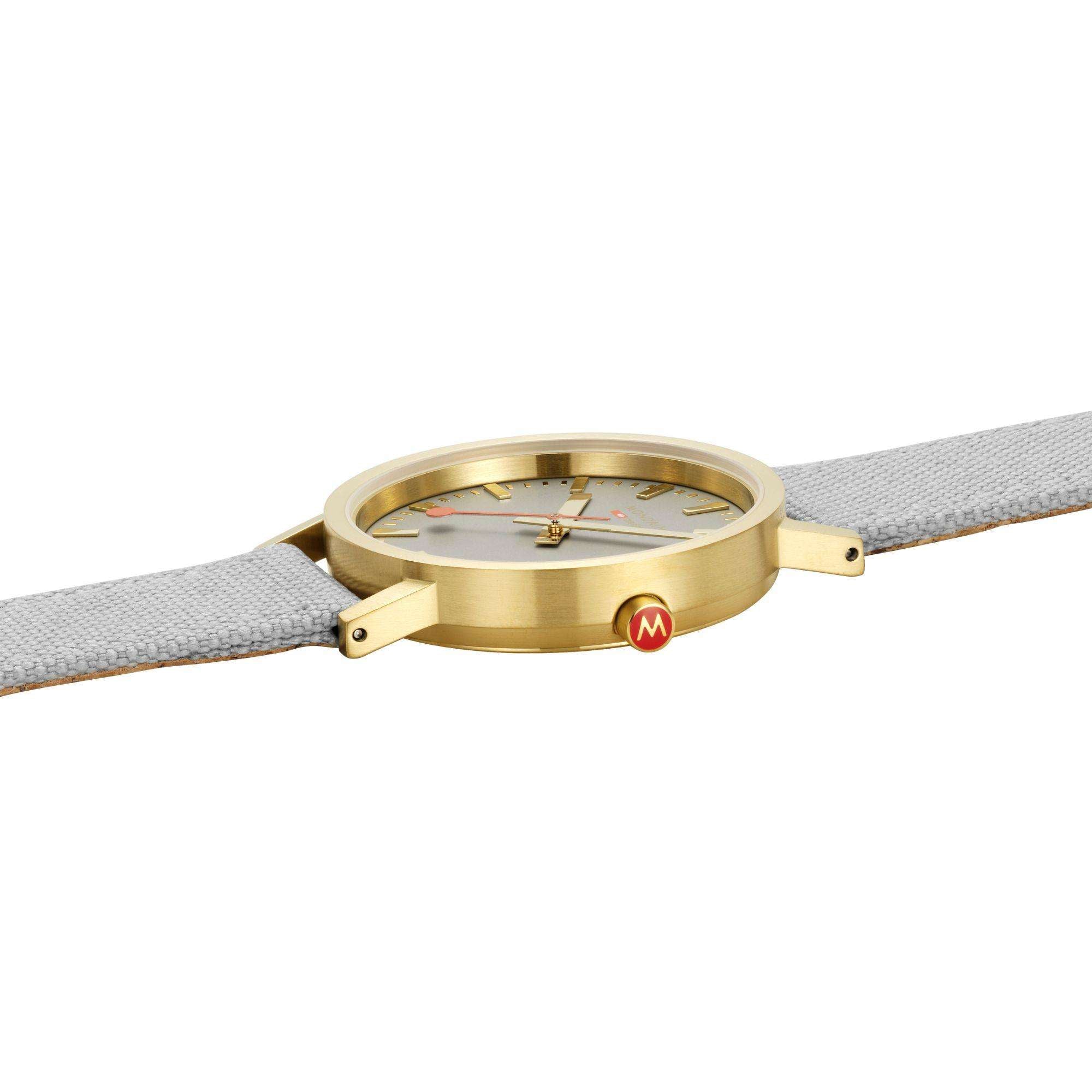 Mondaine Classic Good Gray Dial Unisex Watch A660.30314.80SBU