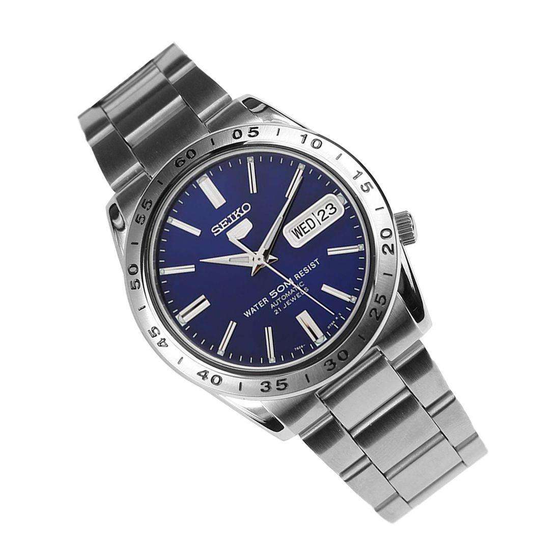 Seiko 5 Automatic Blue Dial Stainless Steel Men's Watch SNKD99K1