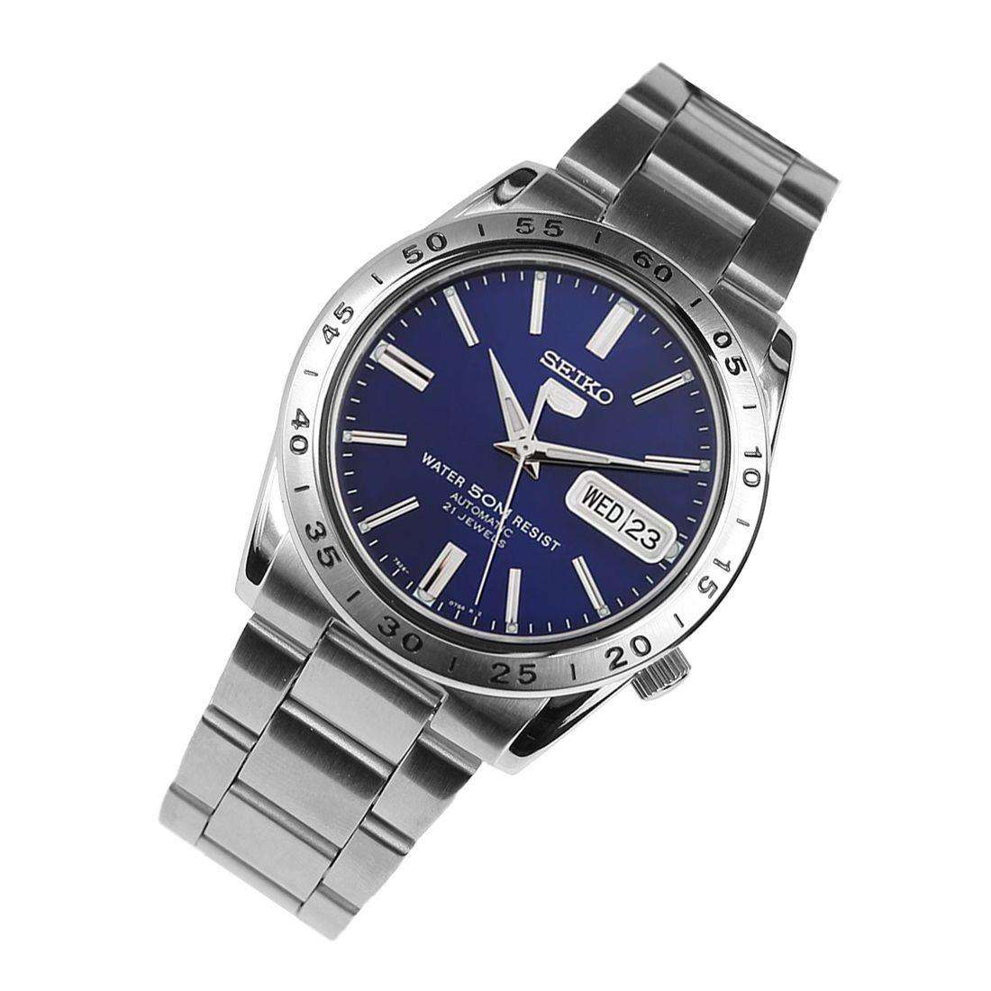 Seiko 5 Automatic Blue Dial Stainless Steel Men's Watch SNKD99K1