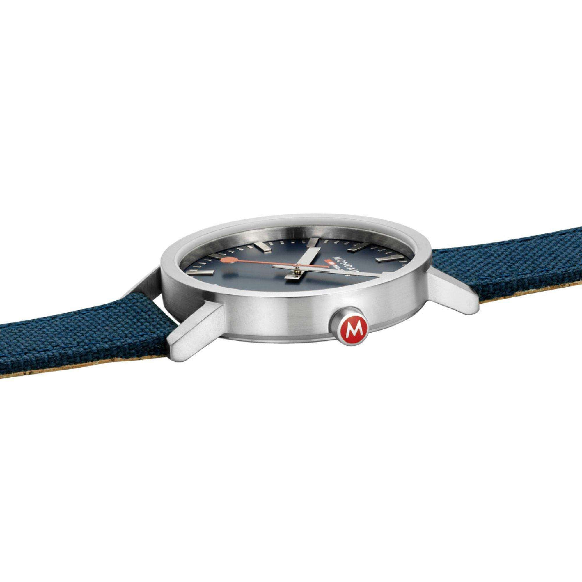 Mondaine Classic Deepest Blue Unisex Watch A660.30360.40SBD