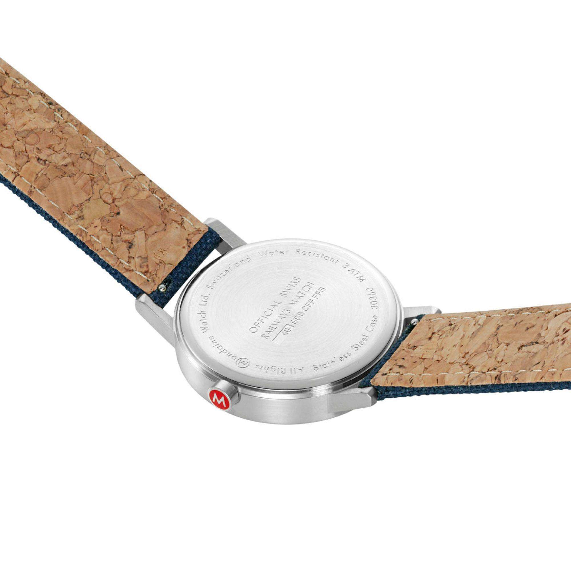 Mondaine Classic Deepest Blue Unisex Watch A660.30360.40SBD