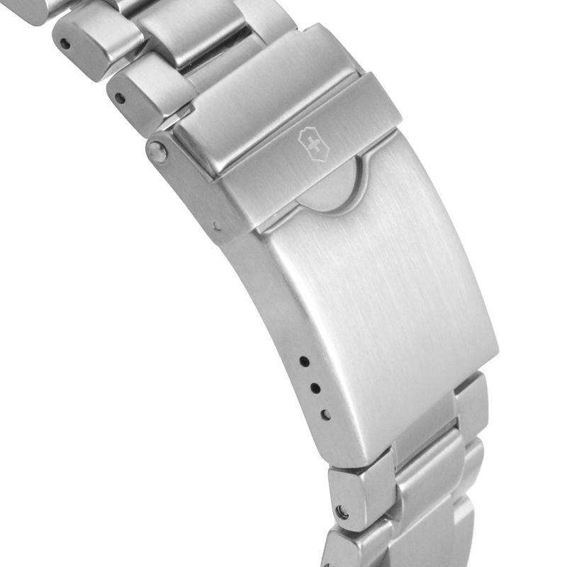 Victorinox Maverick Chronograph Quartz Blue Dial Stainless Steel Bracelet Men's Watch 241689