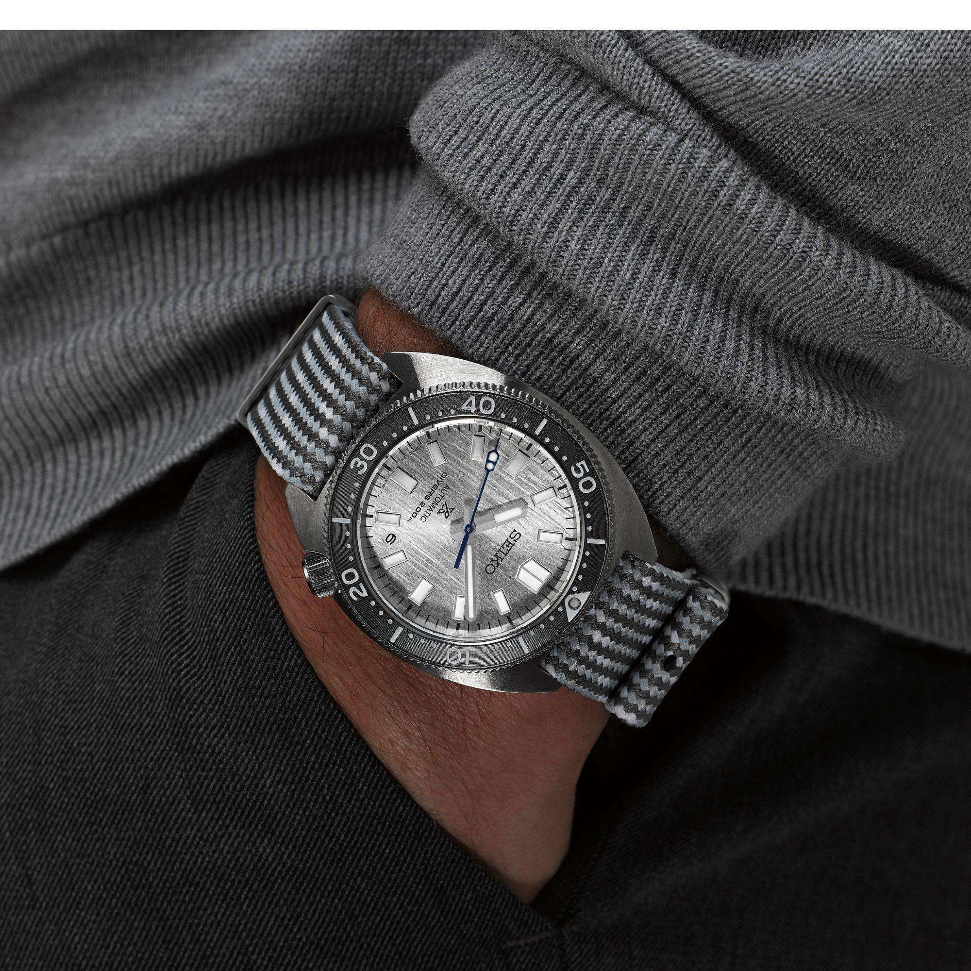 Seiko Prospex Limited Edition Glacier Save The Ocean 1968 Heritage Re-creation Men's Watch SPB333J1