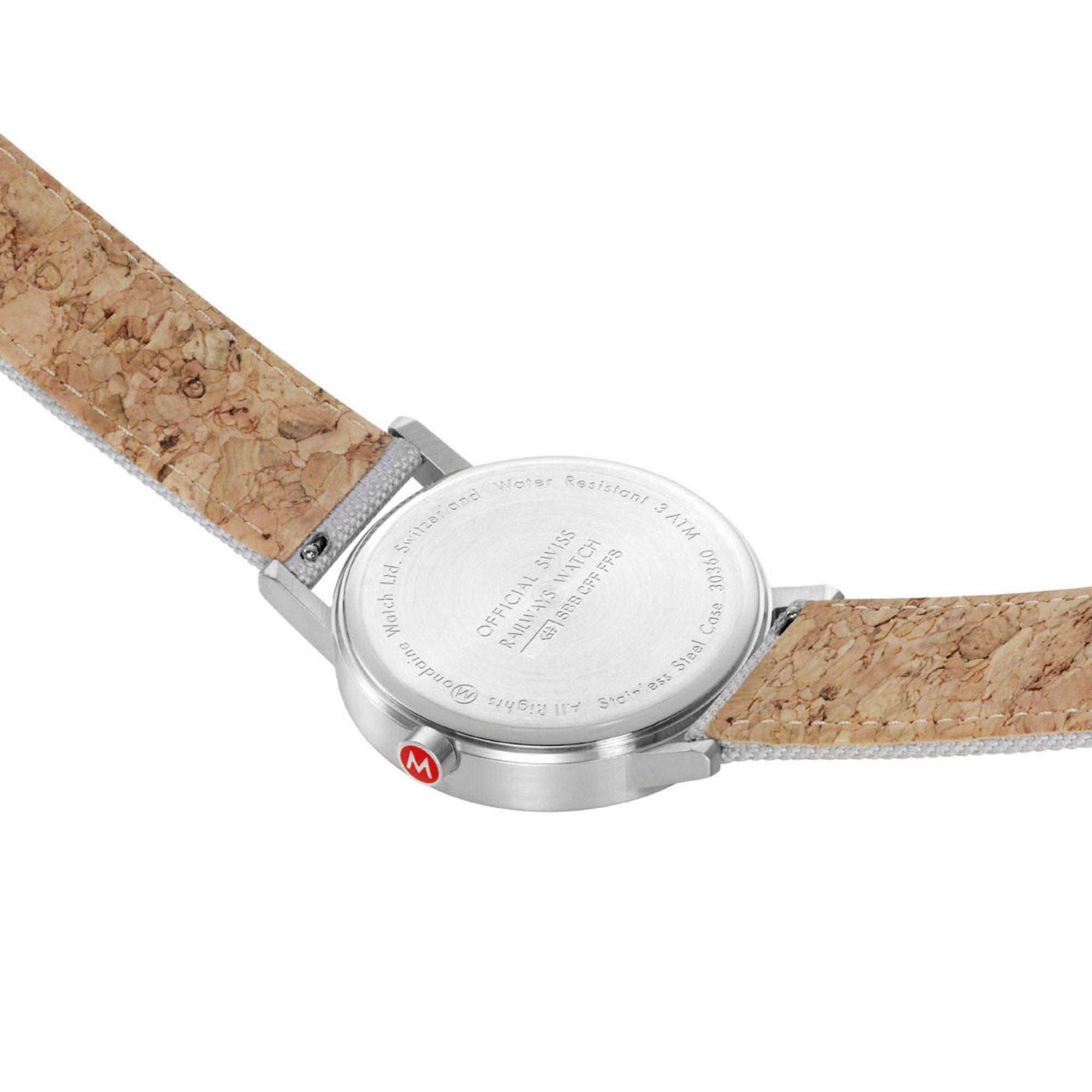 Mondaine Good Grey Classic Dial Unisex Watch A660.30360.80SBH
