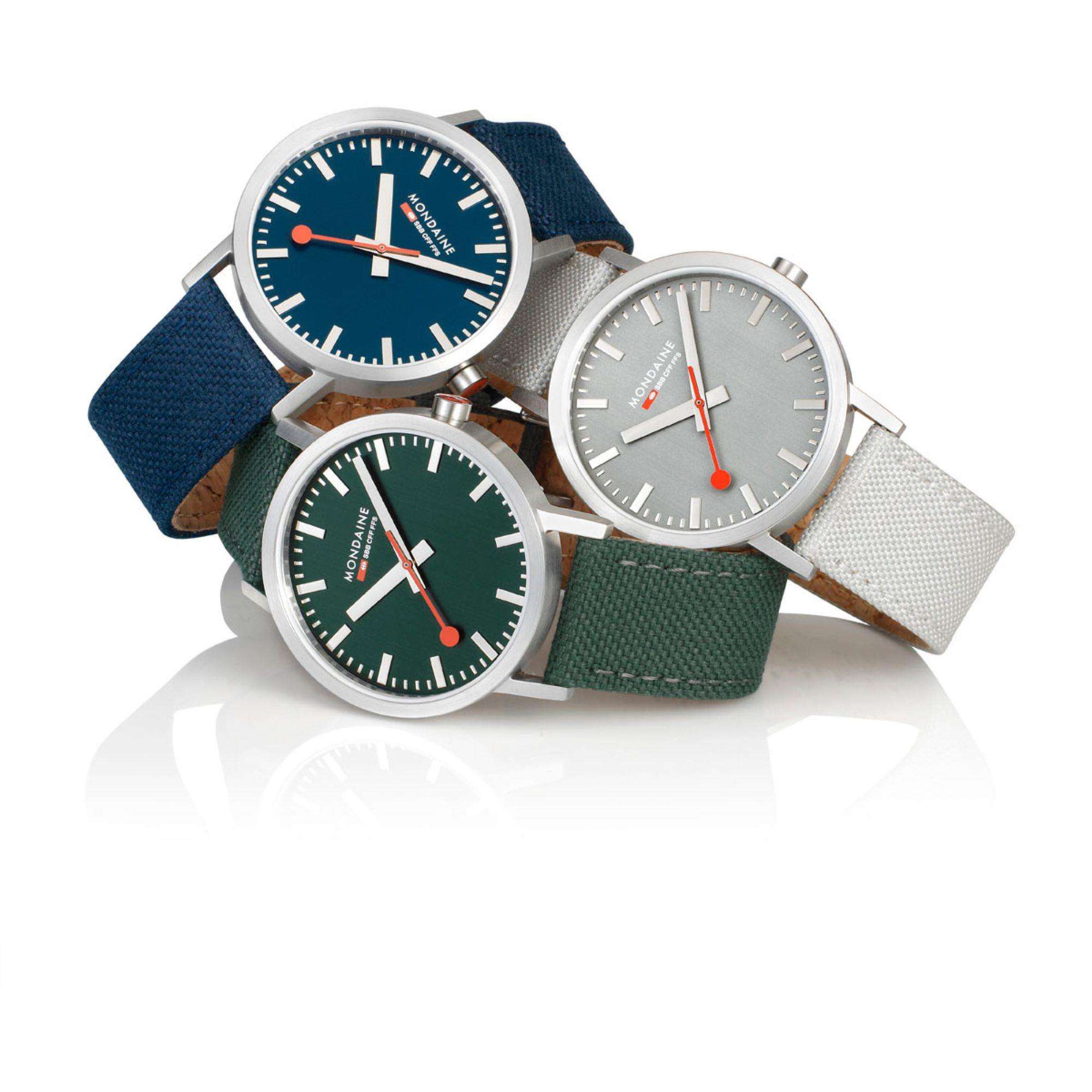 Mondaine Good Grey Classic Dial Unisex Watch A660.30360.80SBH