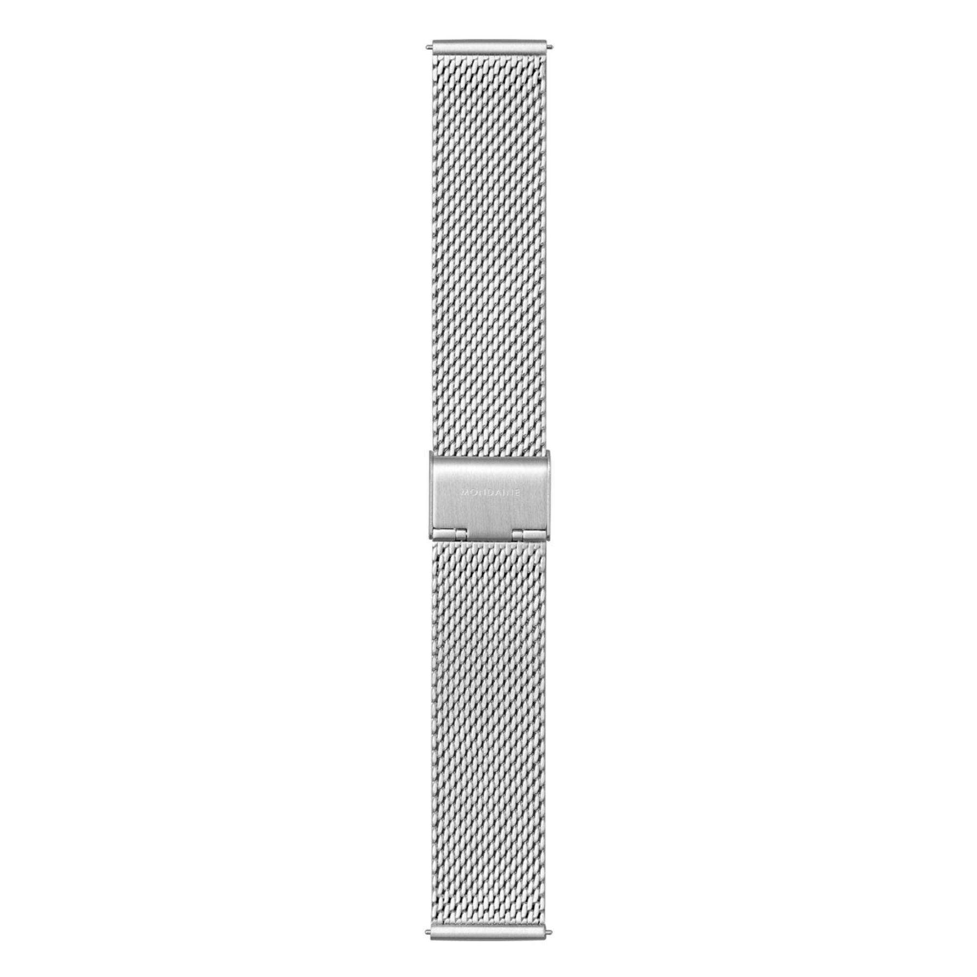 Mondaine Classic Grey Dial Steel Mesh Bracelet Unisex Watch A660.30360.80SBJ