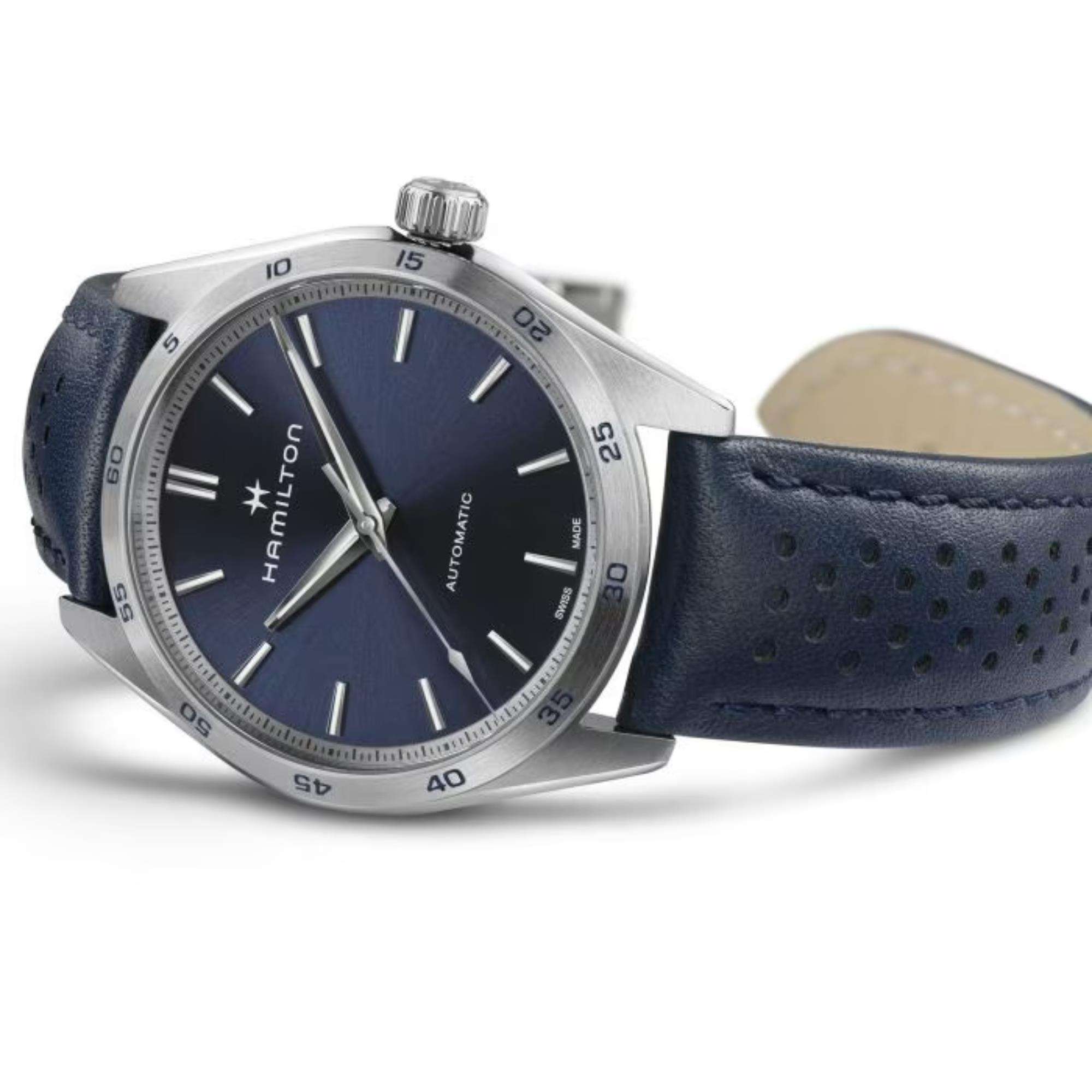 Hamilton Jazzmaster Performer Auto Blue Dial Men's Watch H36215640