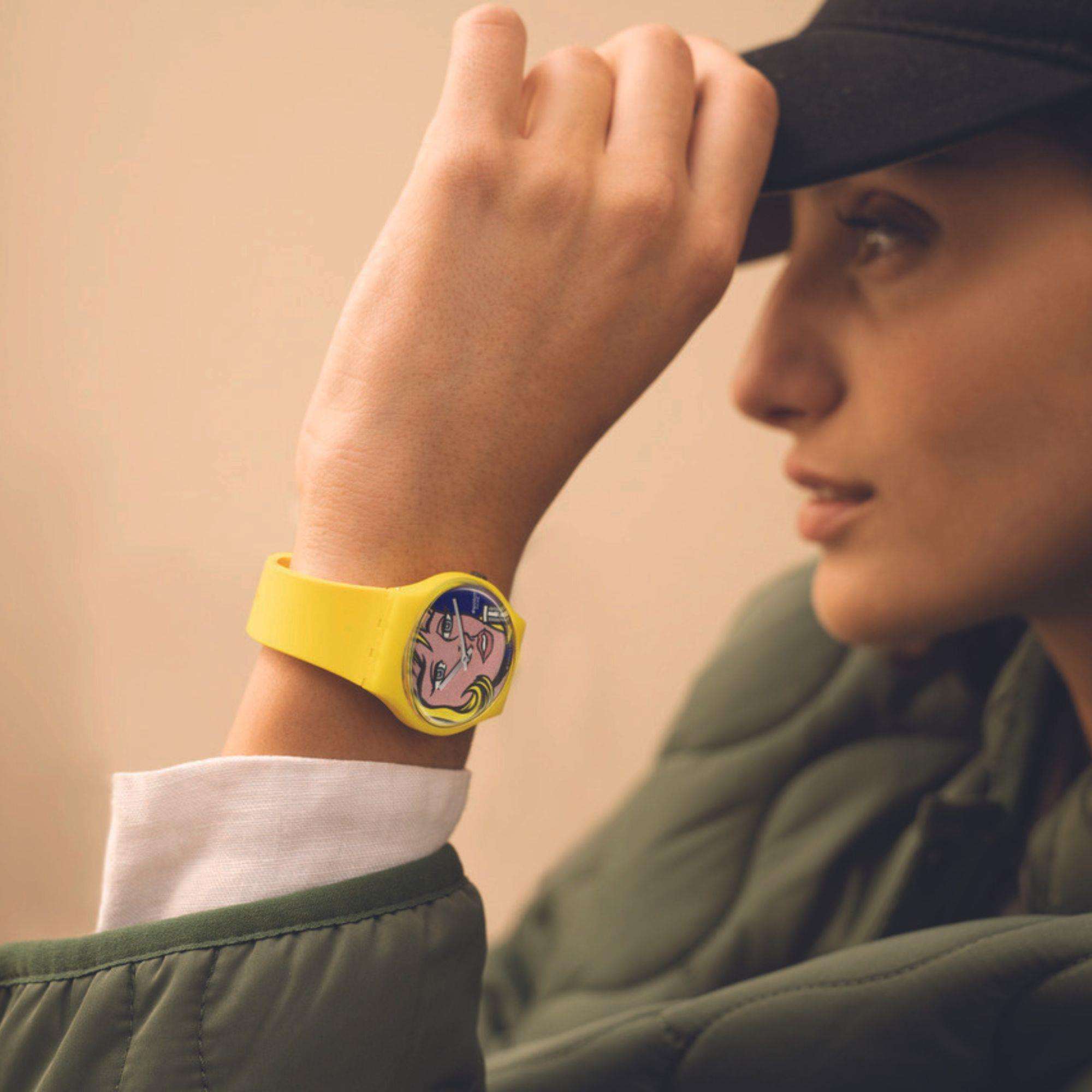 Swatch Art Journey The Reverie By Roy Lichtenstein Unisex Watch SO28Z117