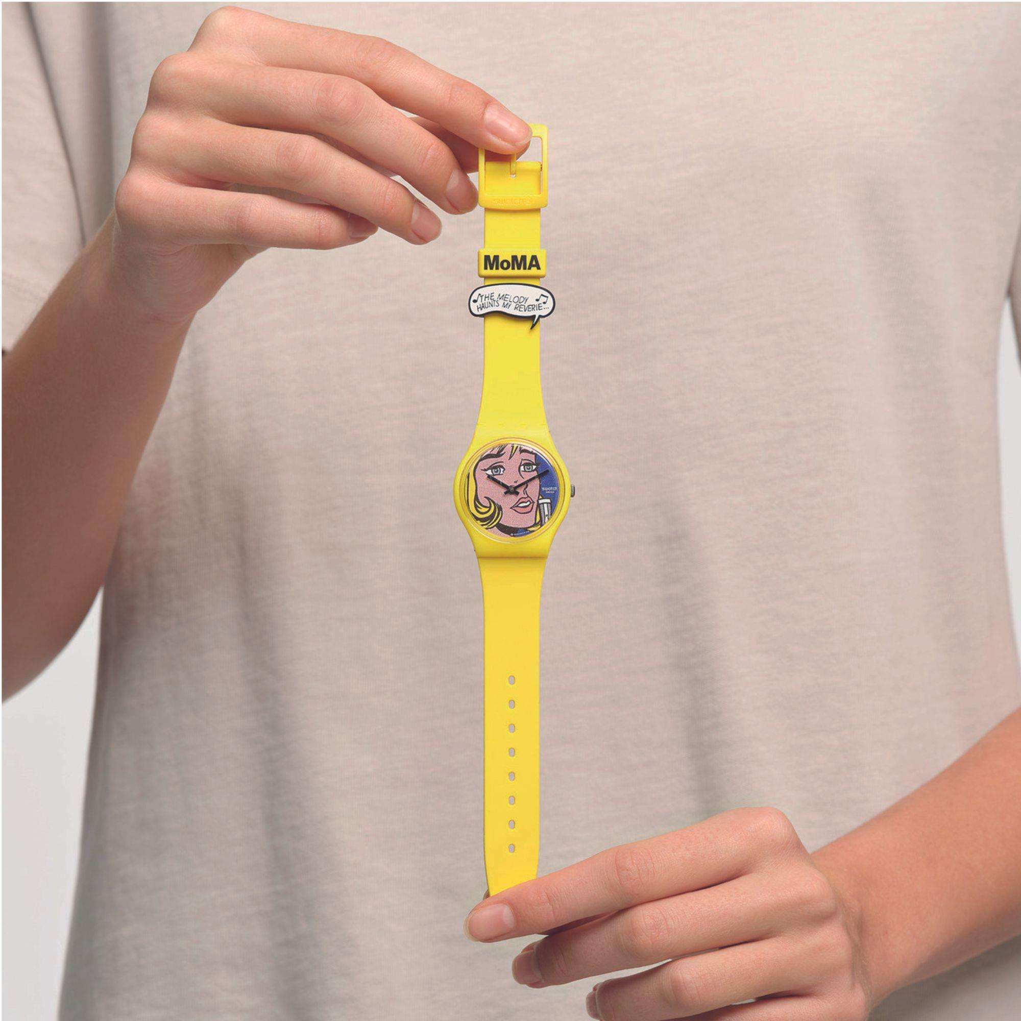 Swatch Art Journey The Reverie By Roy Lichtenstein Unisex Watch SO28Z117