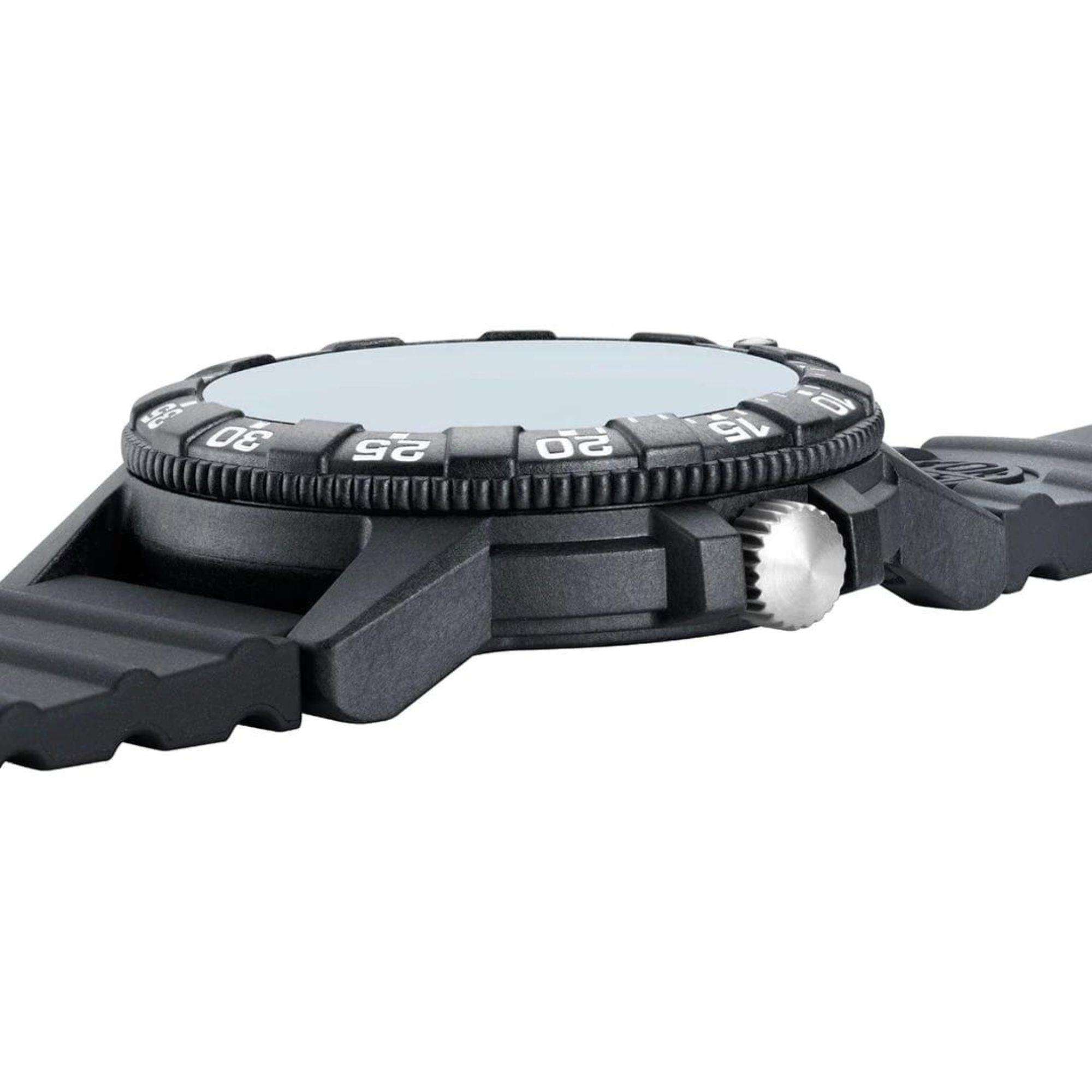 Luminox Leatherback Sea Turtle Giant Series Black Dial with Black PU Strap Mens Watch XS.0335