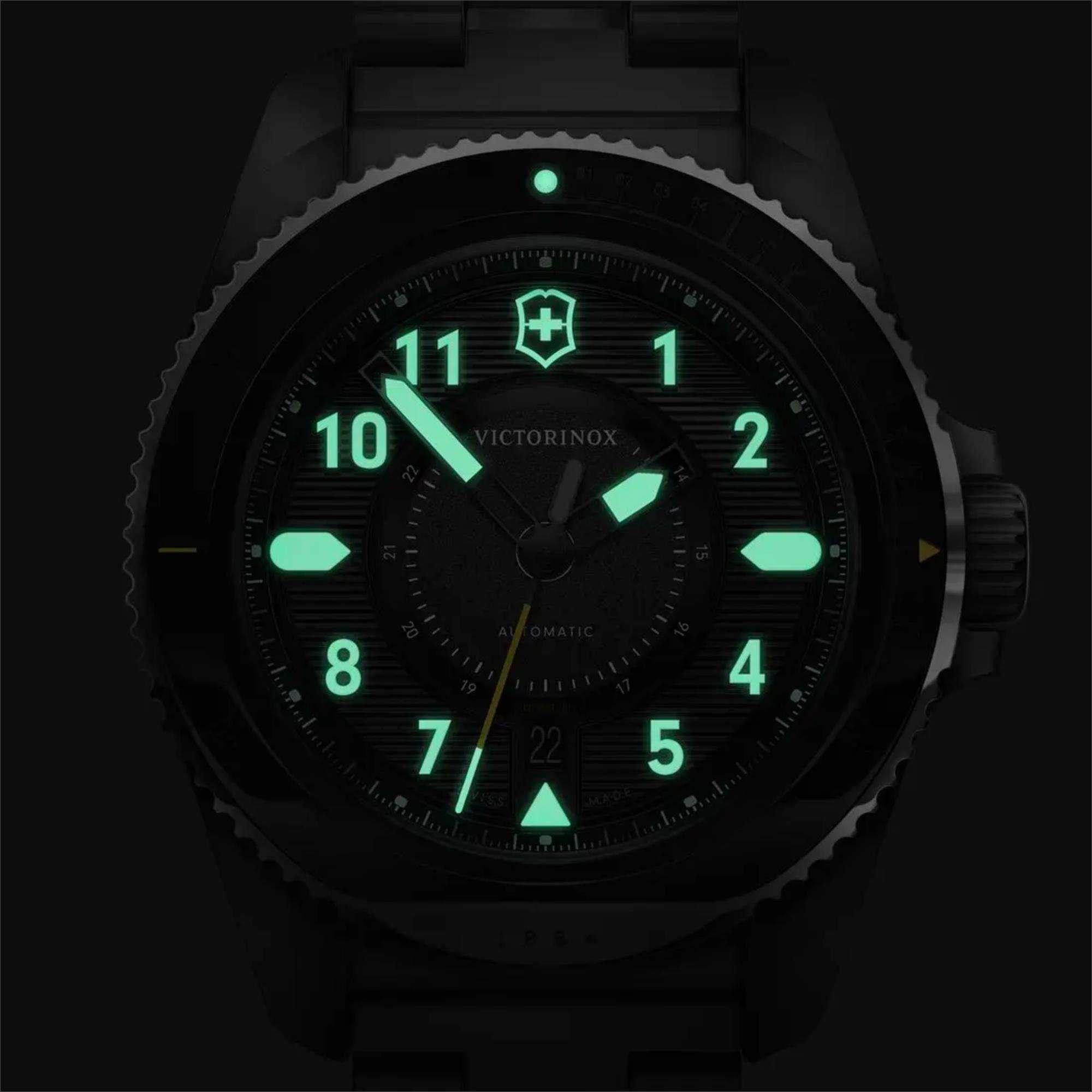 Victorinox Journey 1884 Automatic Black Dial Ceramic Bezel Men's Watch 241981