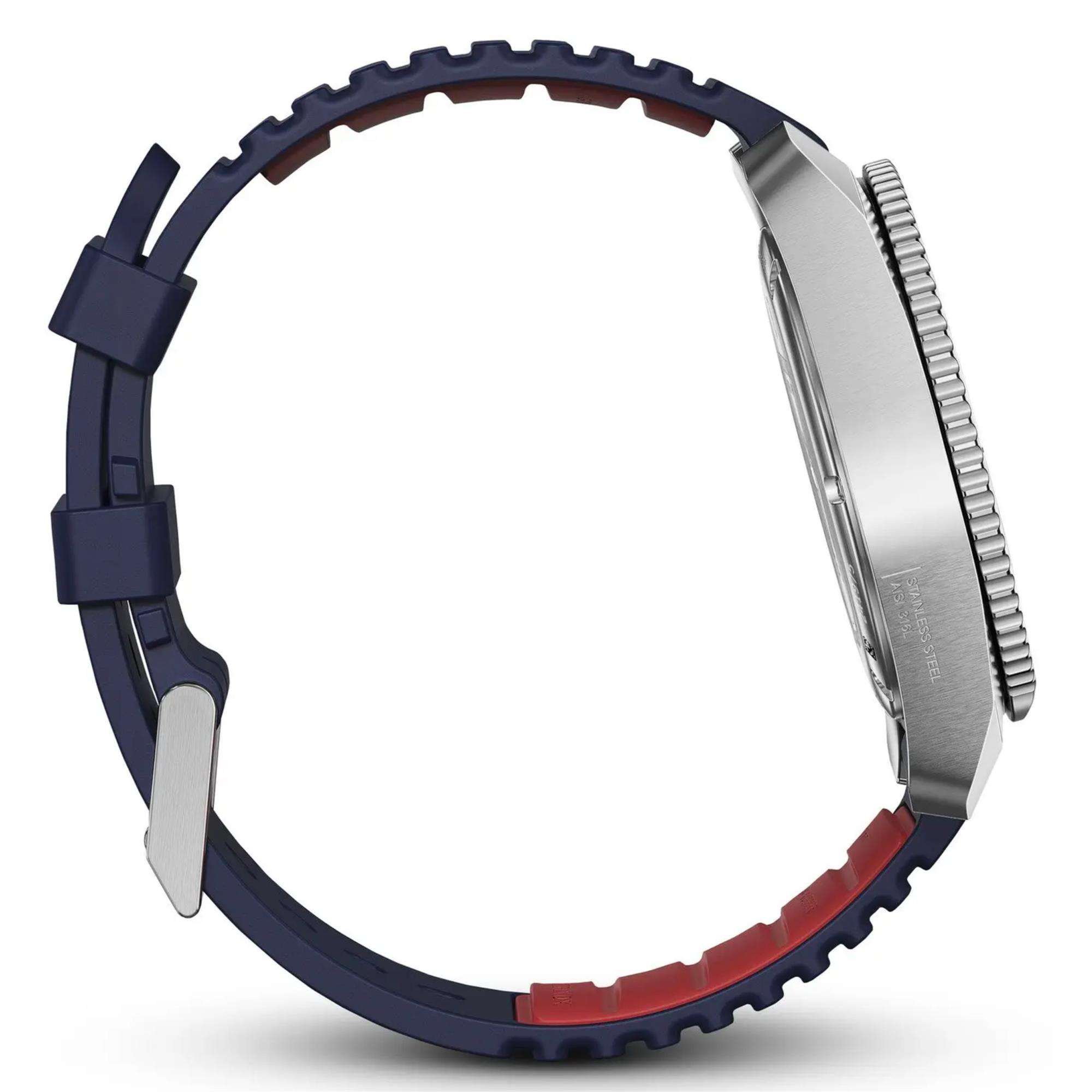 Victorinox Journey 1884 Quartz Blue Dial Rubber Strap Men's Watch 241975