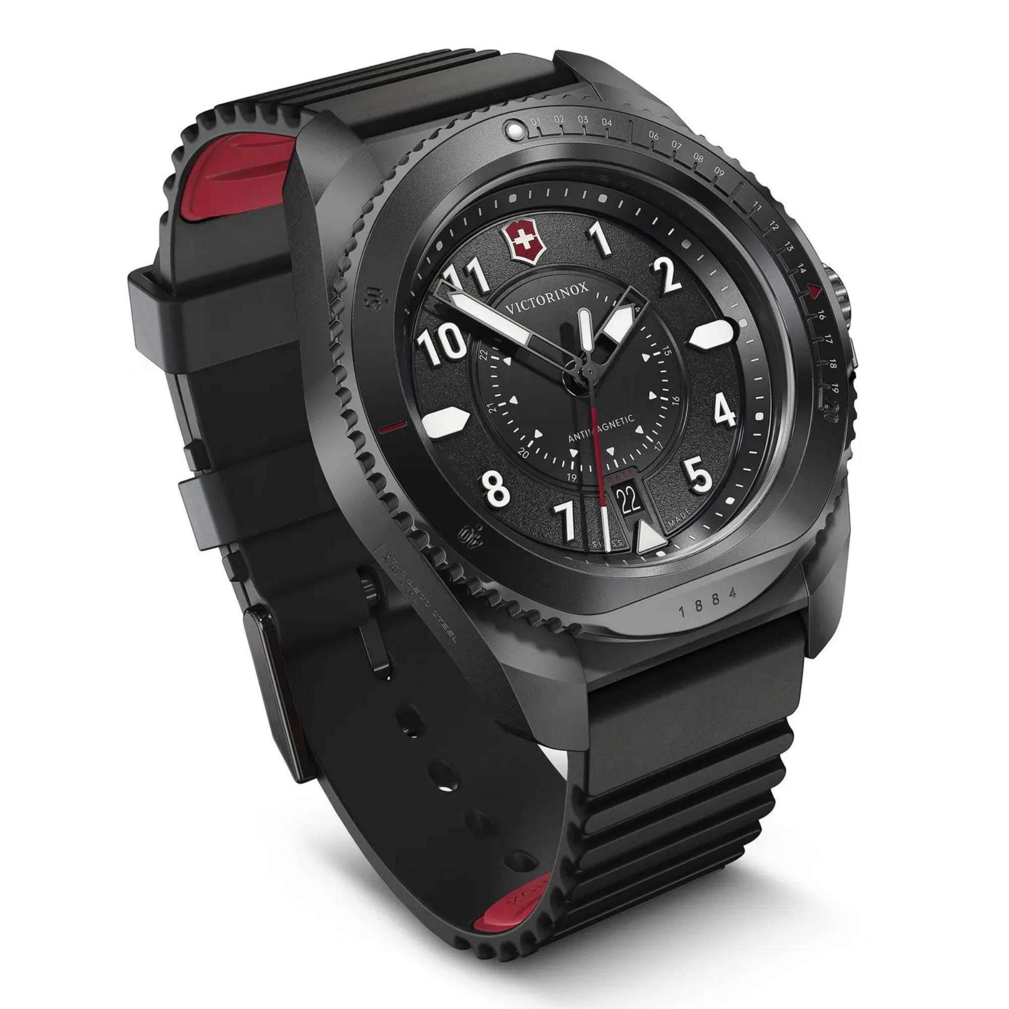 Victorinox Swiss Army Journey 1884 Quartz Black Dial Men's Watch 241982