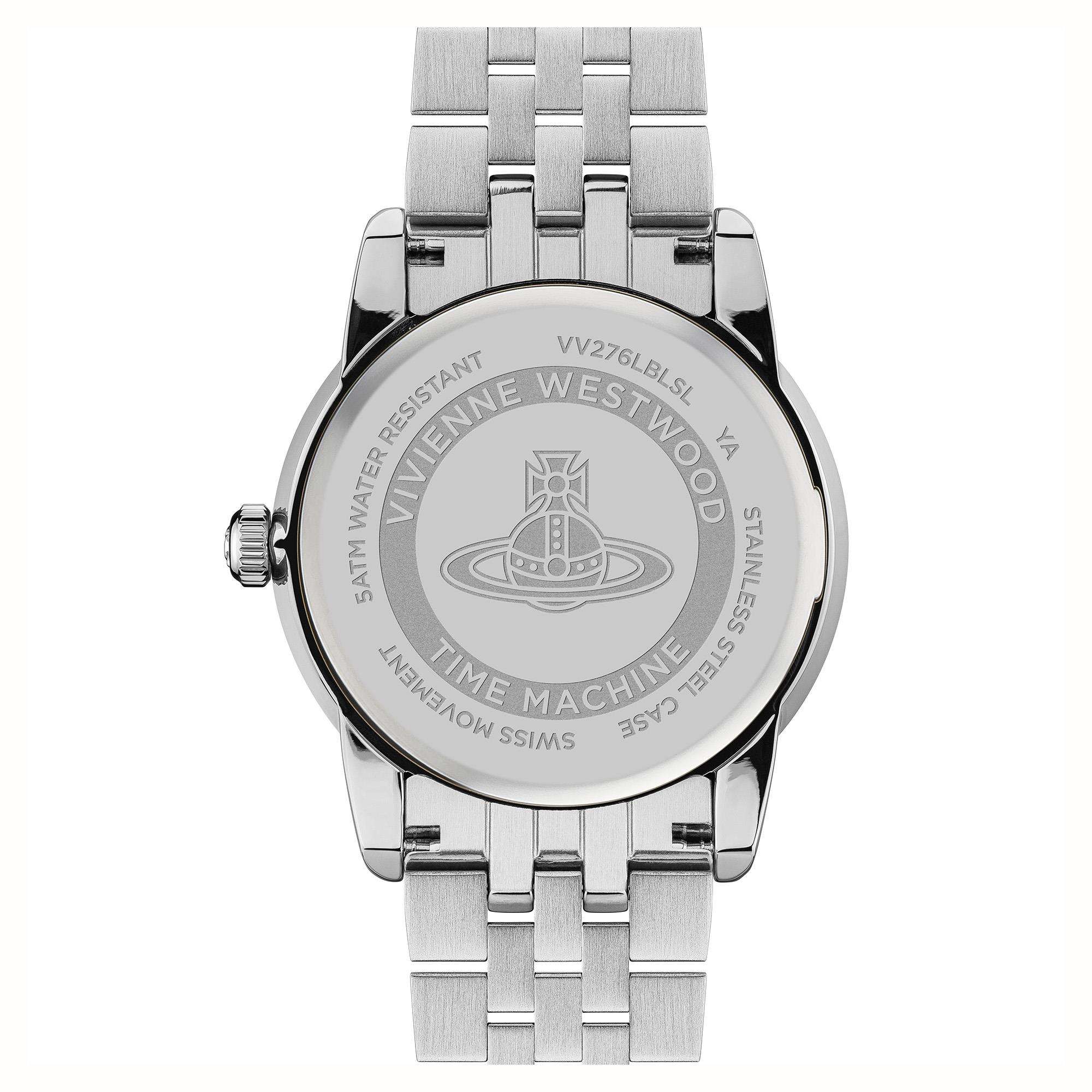 Vivienne Westwood Cadogan Blue Dial Stainless Steel Bracelet Men's Watch VV276LBLSL