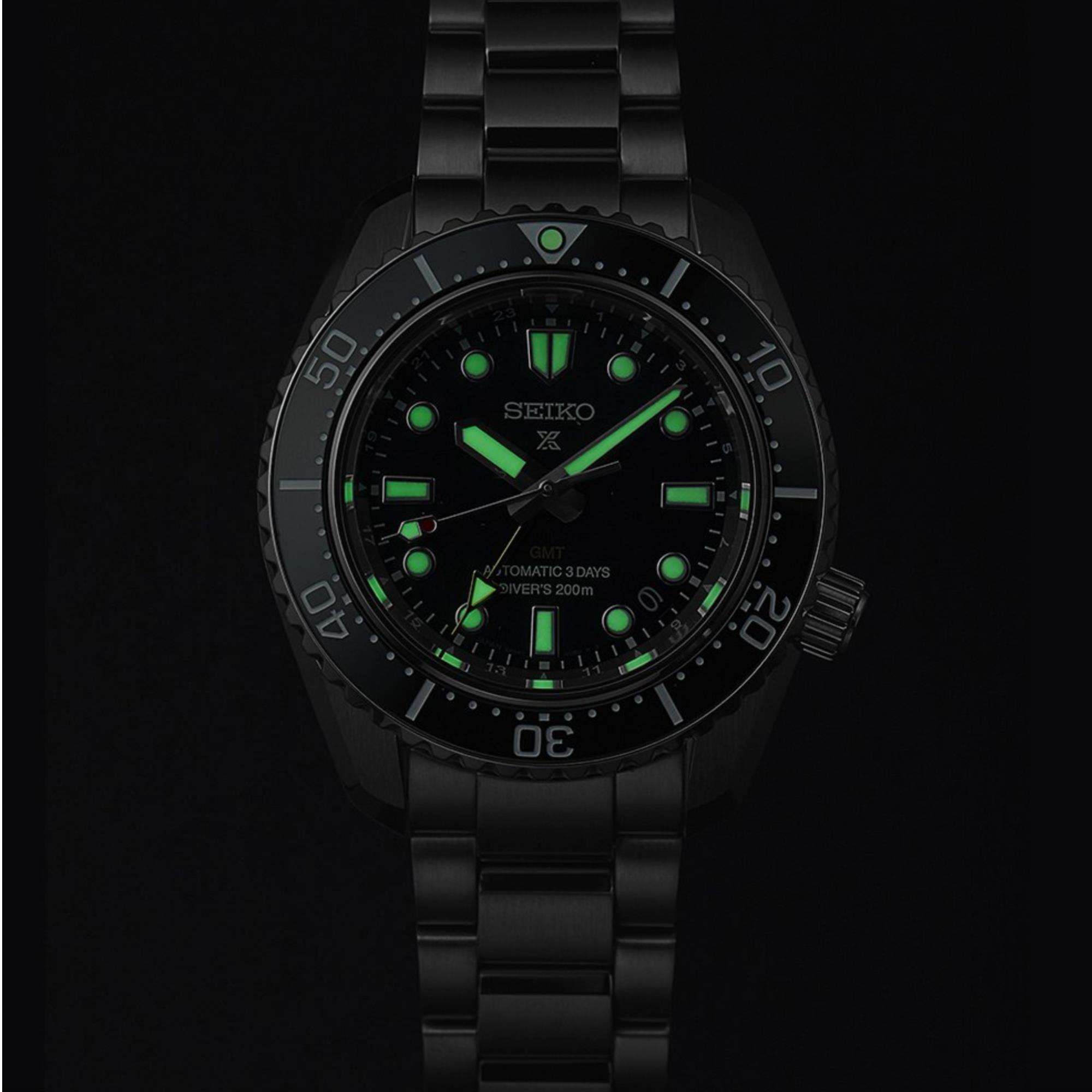 Seiko Prospex 1968 "Marine Green "Divers Modern Re-Interpretation GMT Green Dial Men's Watch SPB381J1