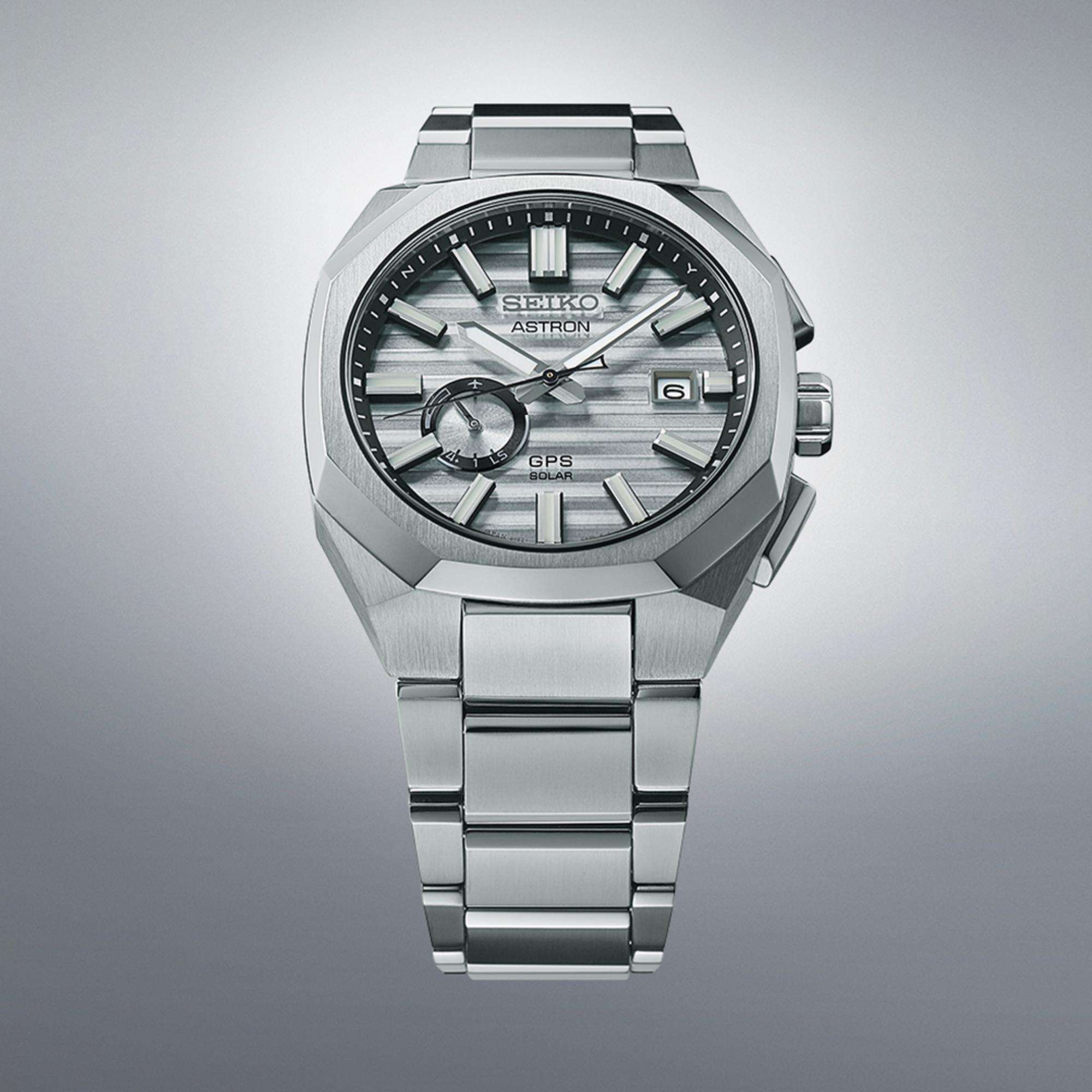 Seiko Astron 'Titanium' Limited Edition 1,500 Pieces GPS Solar 3X62 Grey Dial Men's Watch SSJ017J1