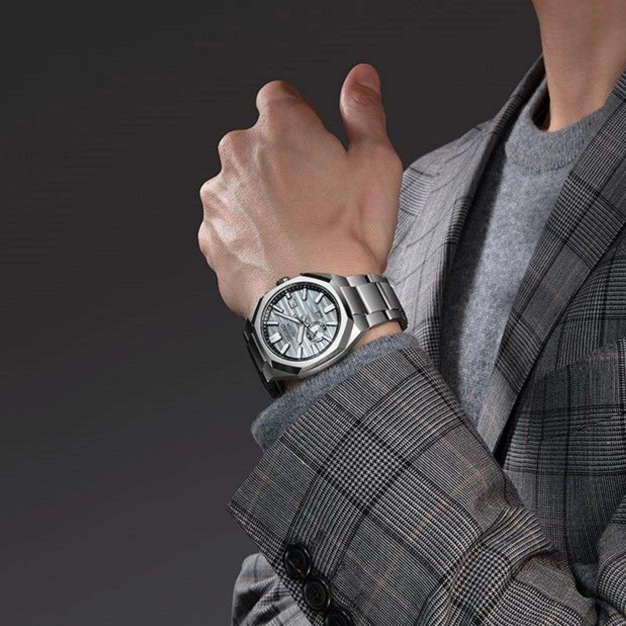 Seiko Astron 'Titanium' Limited Edition 1,500 Pieces GPS Solar 3X62 Grey Dial Men's Watch SSJ017J1