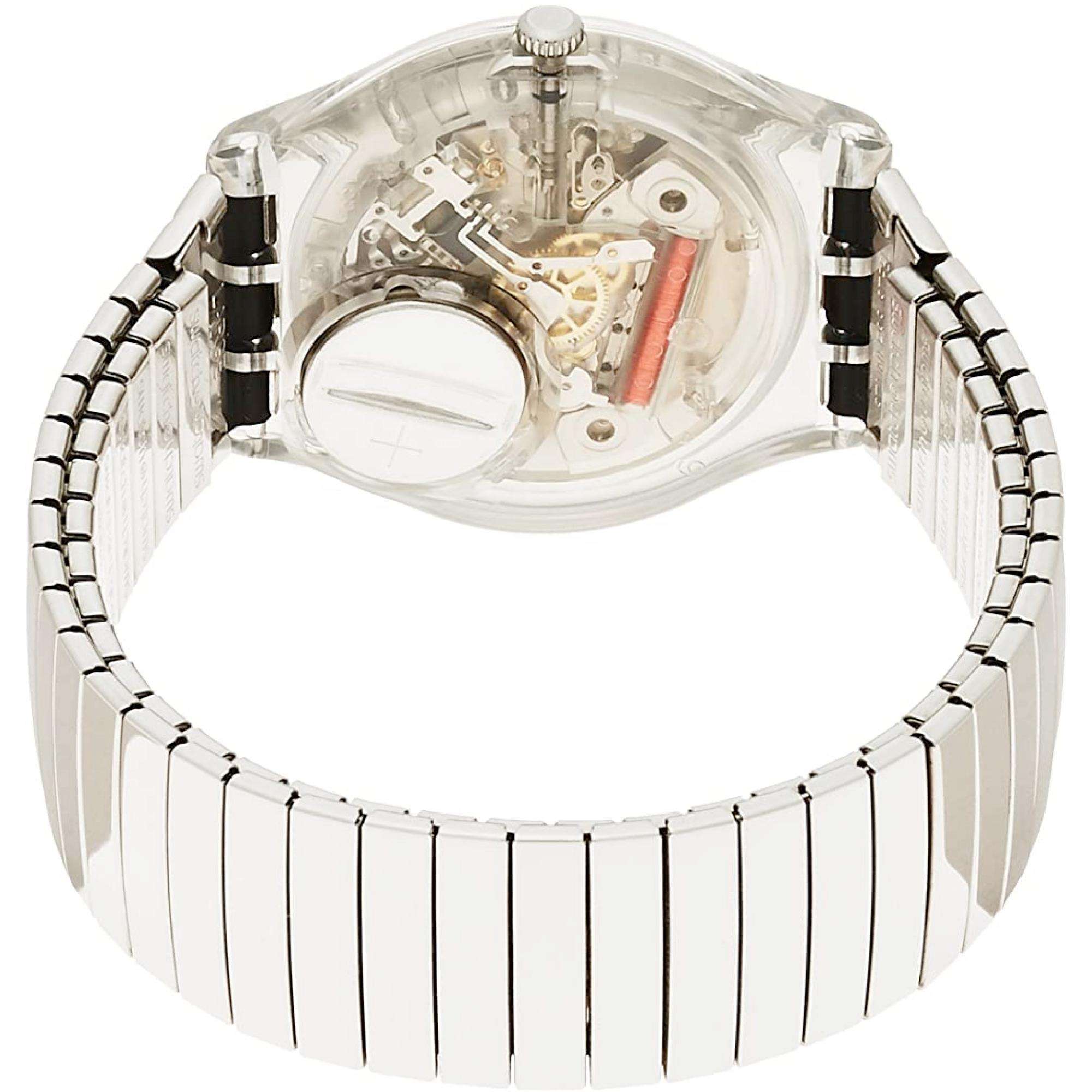 Swatch Original Gent 'Silverall' Quartz Watch GM416B