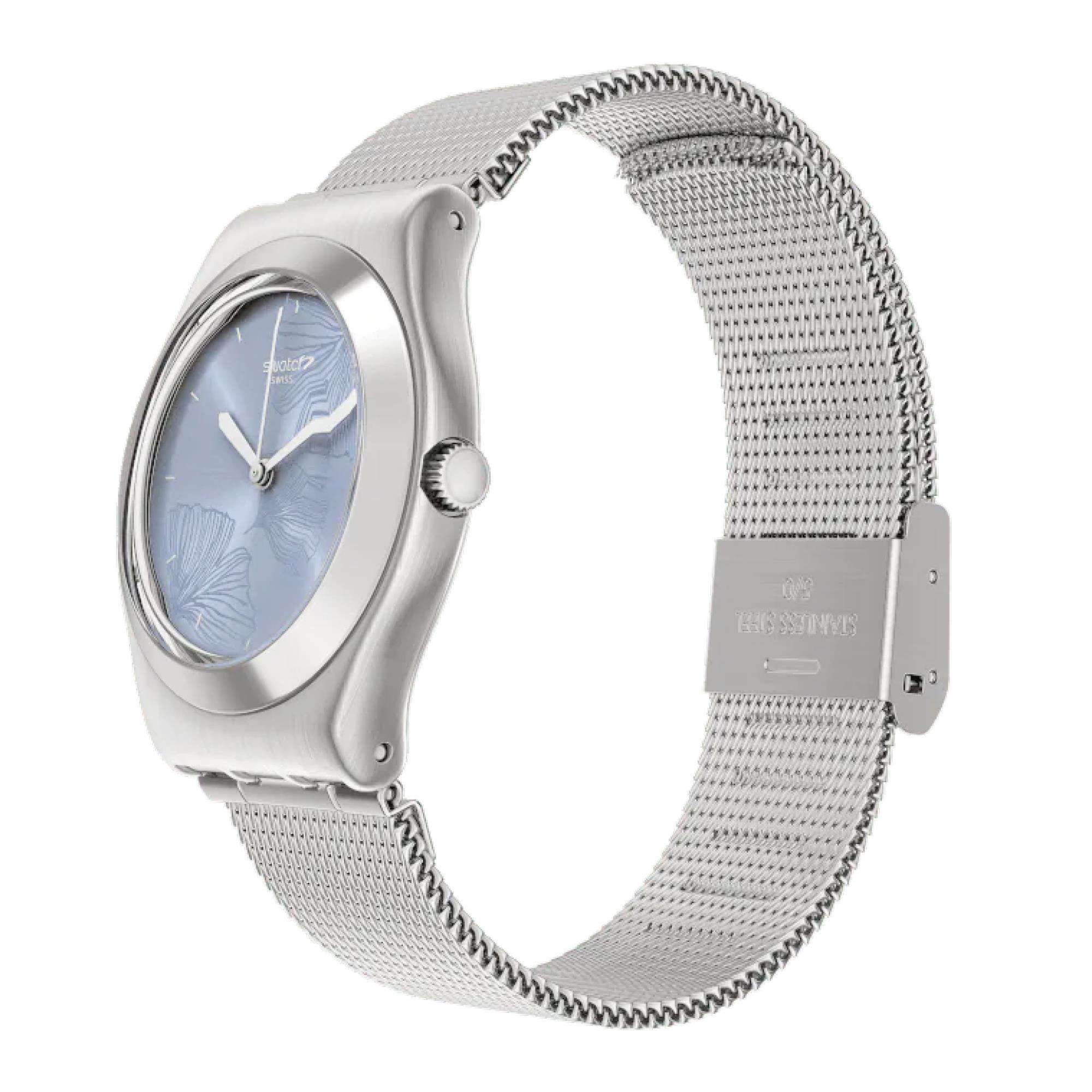 Swatch Irony Medium 'Ciel Azul' Ladies Watch YLS231M