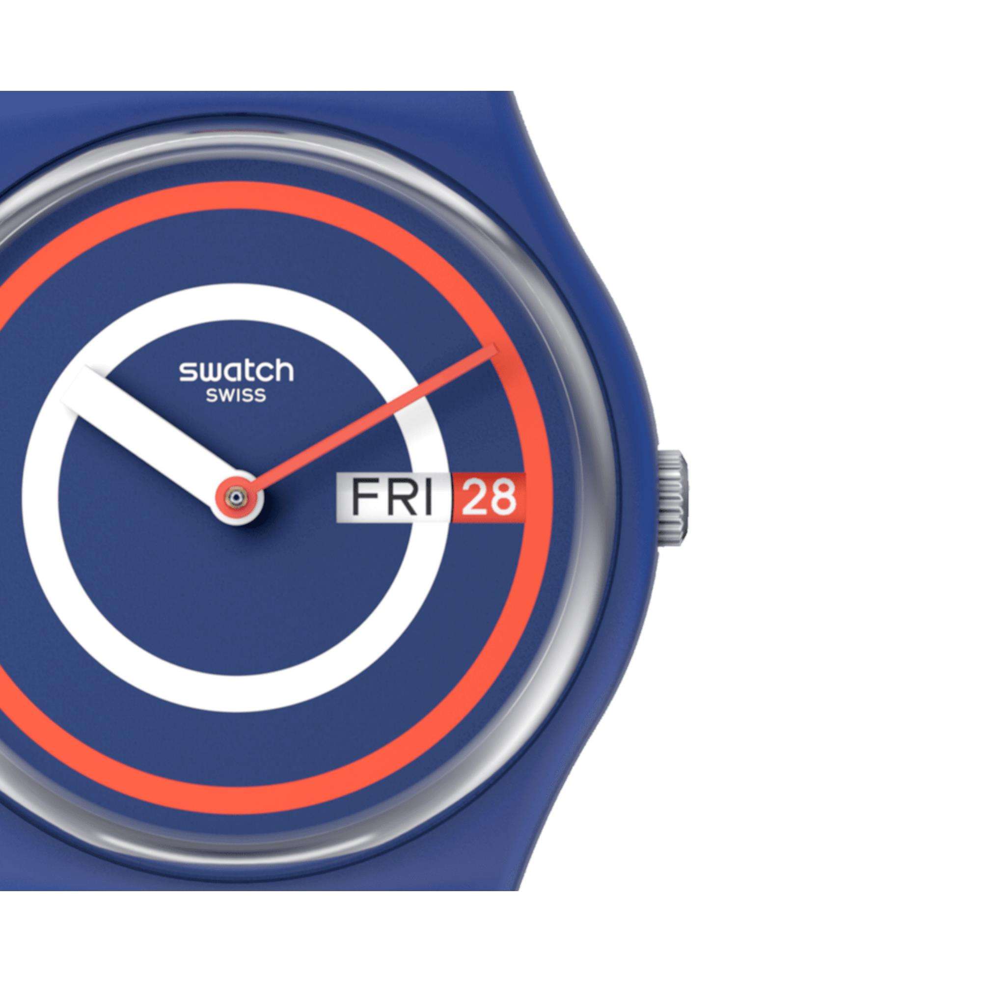 Swatch The January Collection Blue To Basics Quartz SO28N703