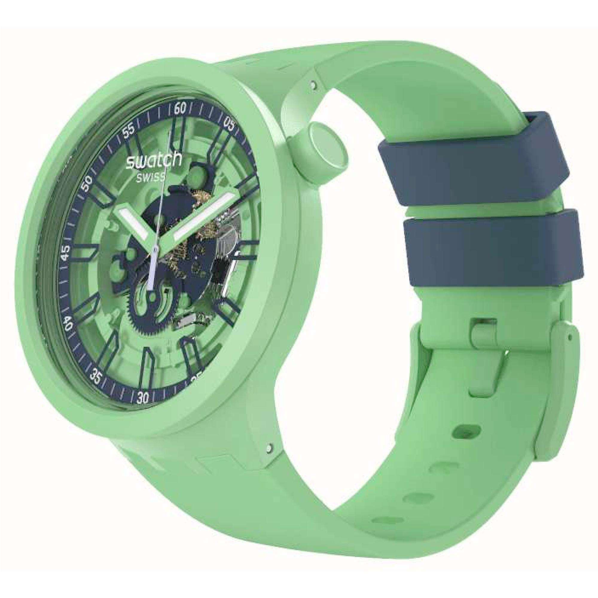 Swatch Big Bold 'Fresh Squeeze' Quartz Unisex Watch SB01G101