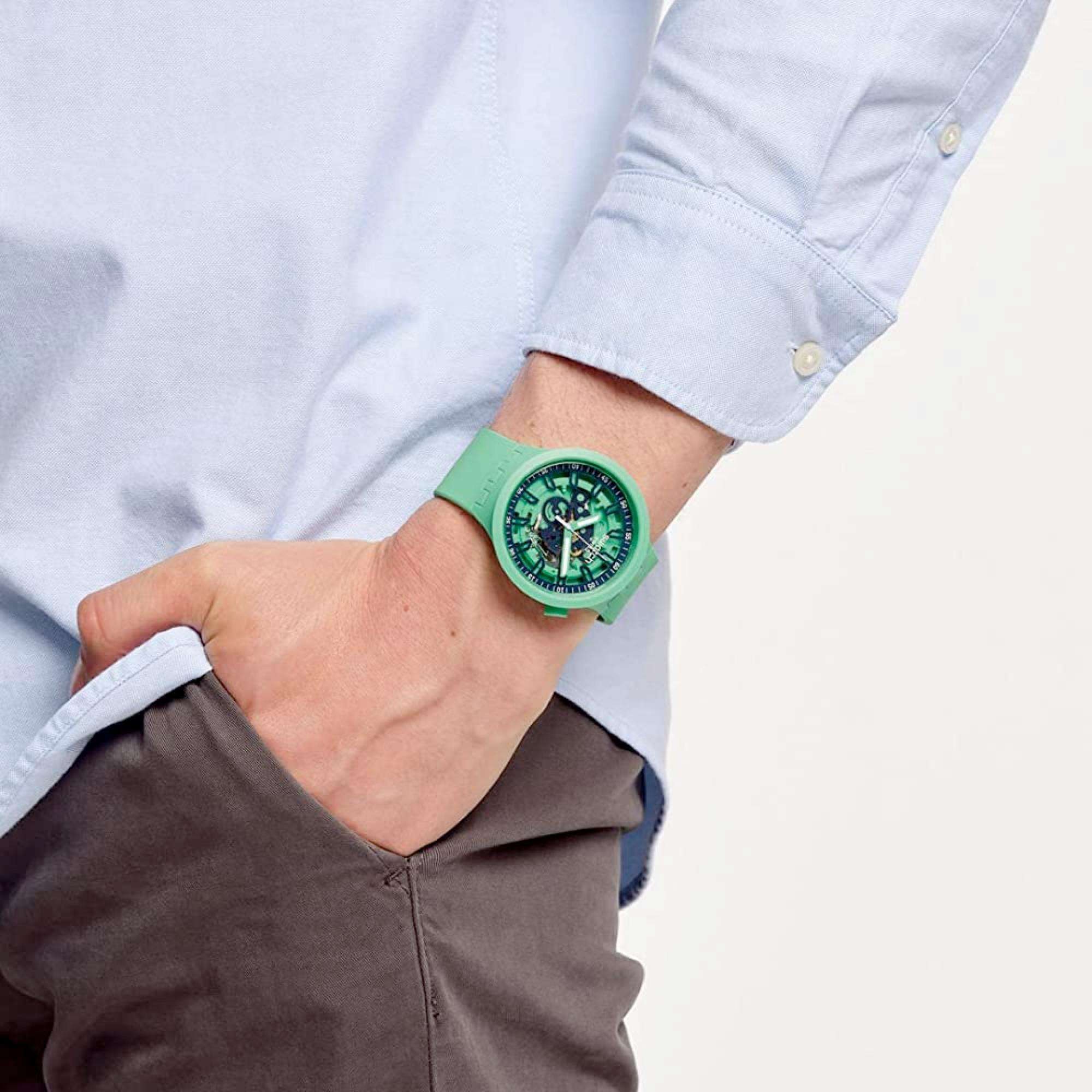 Swatch Big Bold 'Fresh Squeeze' Quartz Unisex Watch SB01G101