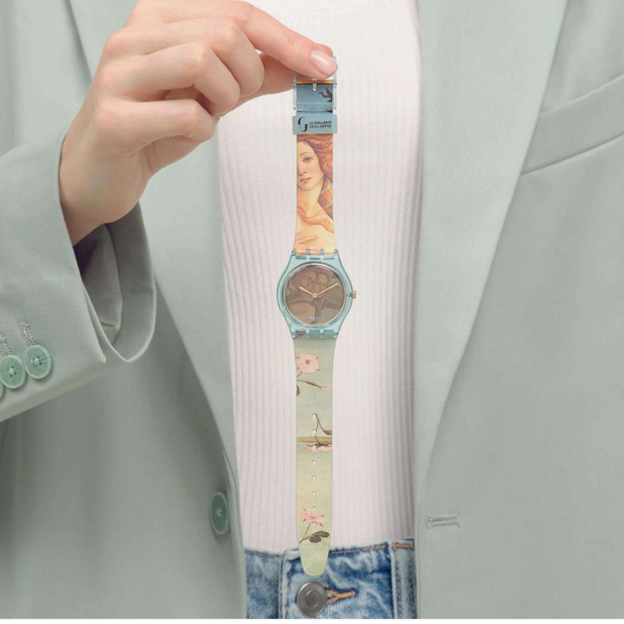 Swatch Art Journey Nascita Di Venere Quartz Watch GZ360