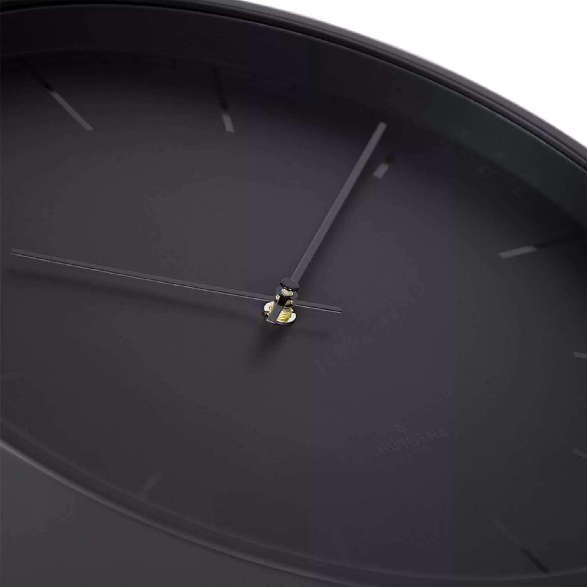 Huygens Black Tone Series Index Wall Clock 35cm HU16002