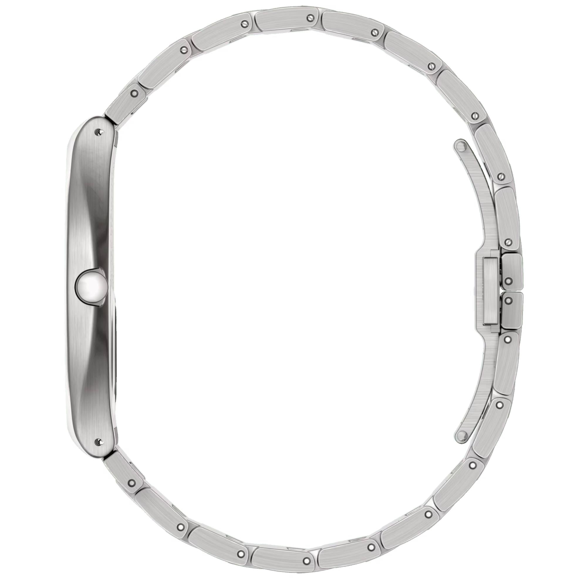 Swatch Red Graphite Quartz Black Dial Steel Strap Unisex Watch SS07S129G