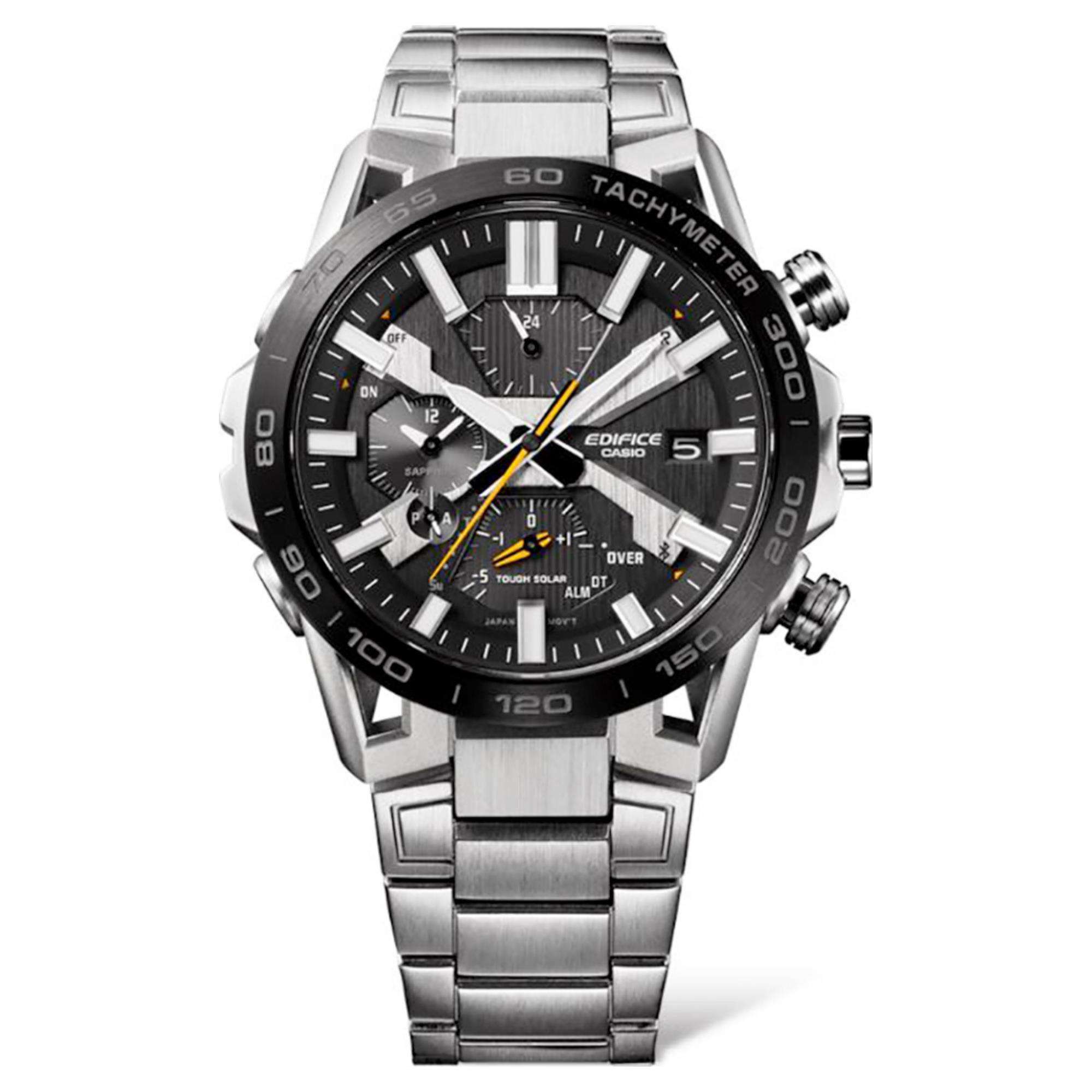 Casio Edifice Bluetooth Chronograph Steel Bracelet Quartz Mens Watch EQB-2000DB-1AER