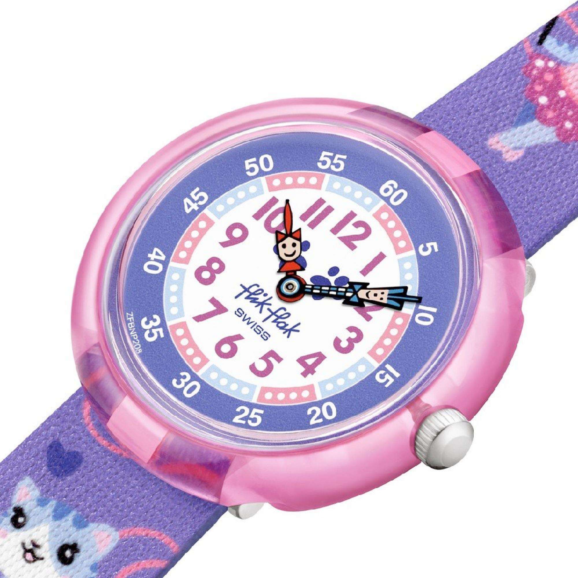 Flik Flak Ballerichat Children Kids Watch FBNP208