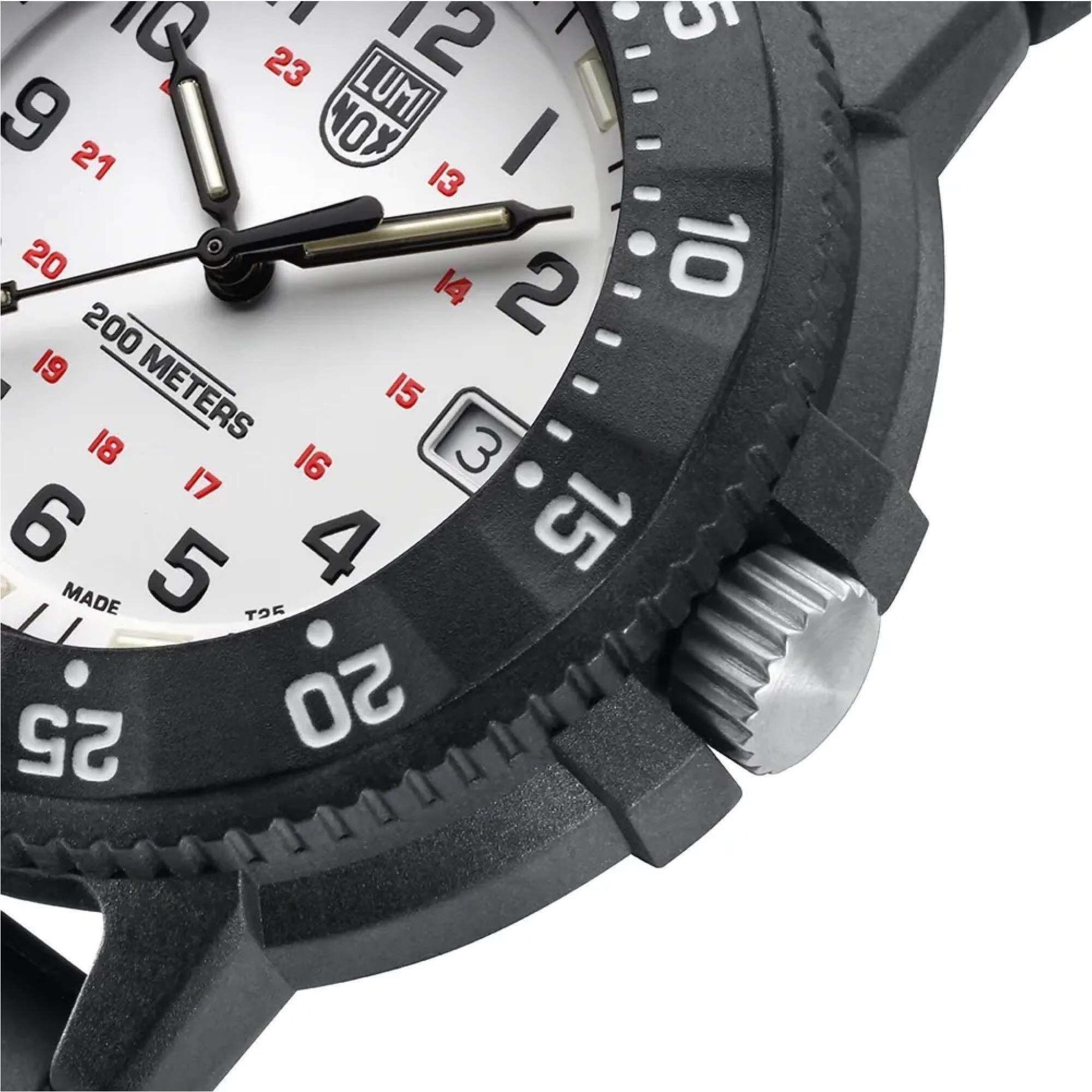 Luminox Sea Original Navy Seal 3000 Evo Series White Dial Men's Watch XS.3007.EVO.S
