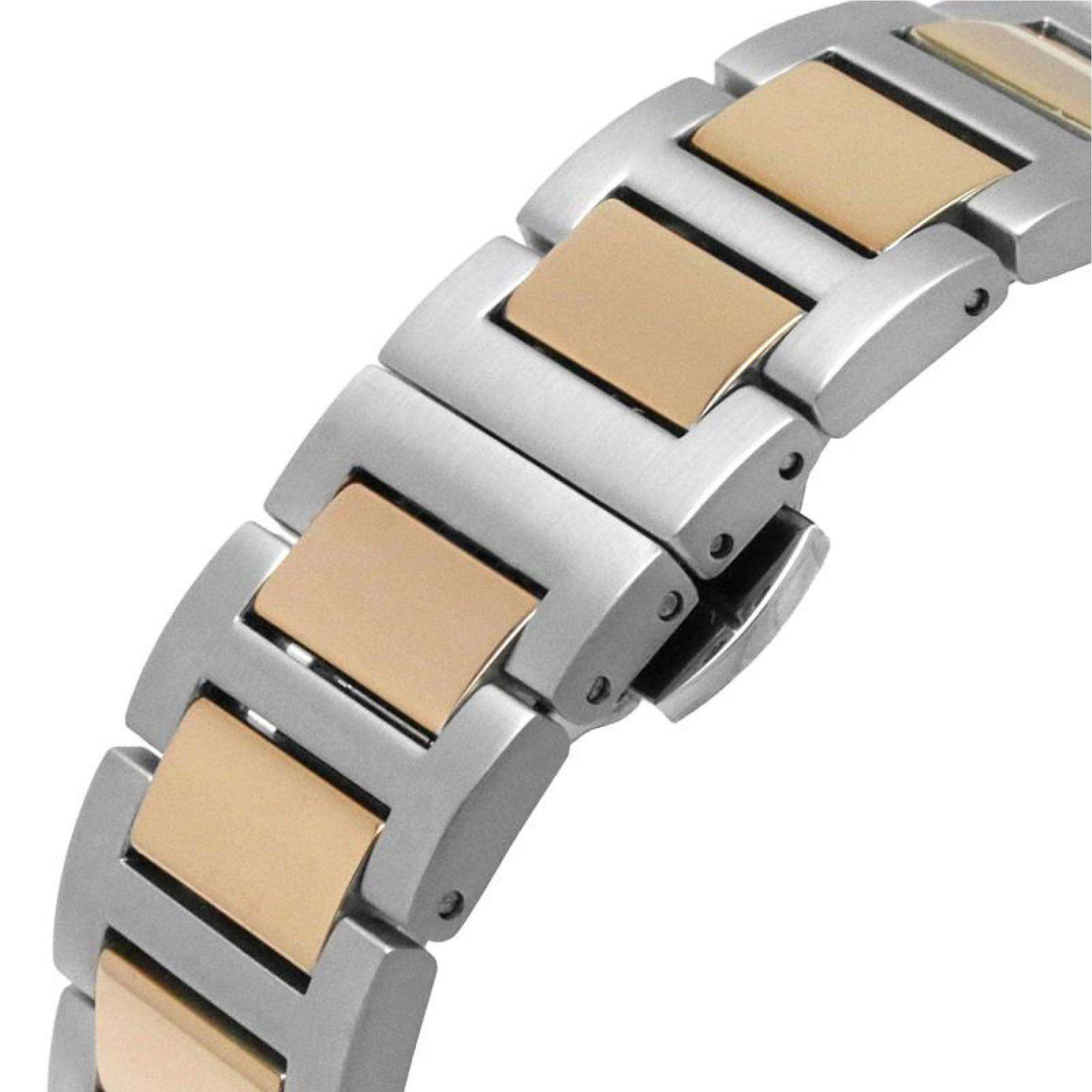 Vivienne Westwood Sunbury Unisex Quartz Watch with Silver Dial Stainless Steel Two Tone Bracelet VV259SLSR