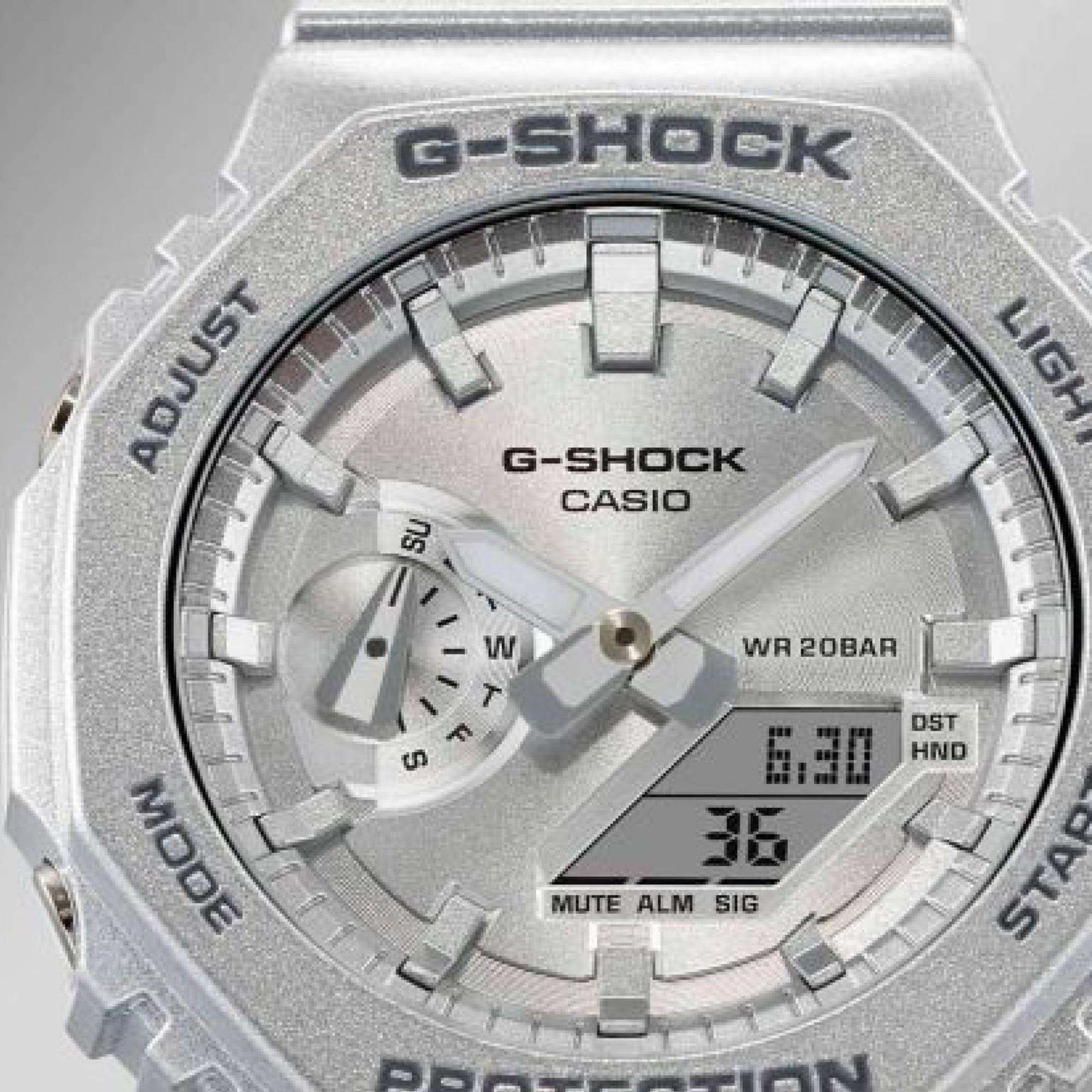 Casio G-Shock Classic Forgotten Future Silver Mens Watch GA-2100FF-8AER