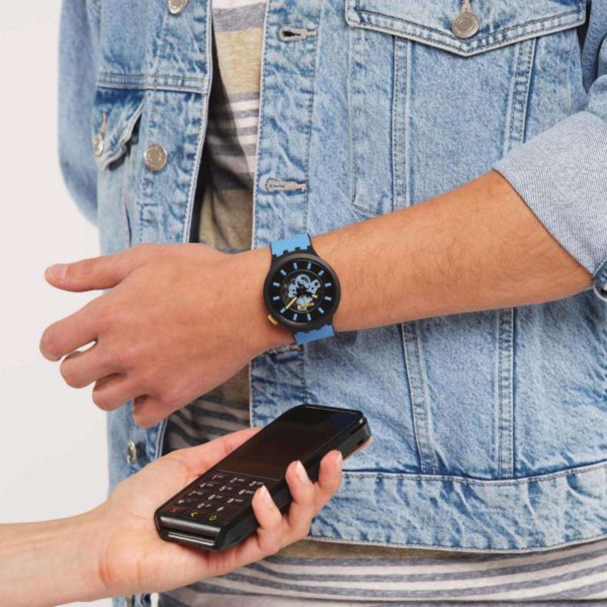 Swatch PAY! BY DAY Big Bold Bioceramic Watch SB03B112-5300