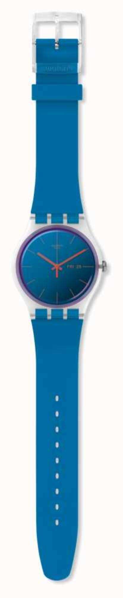 Swatch POLABLUE New Gent Blue Dial Watch SO29K702-S14